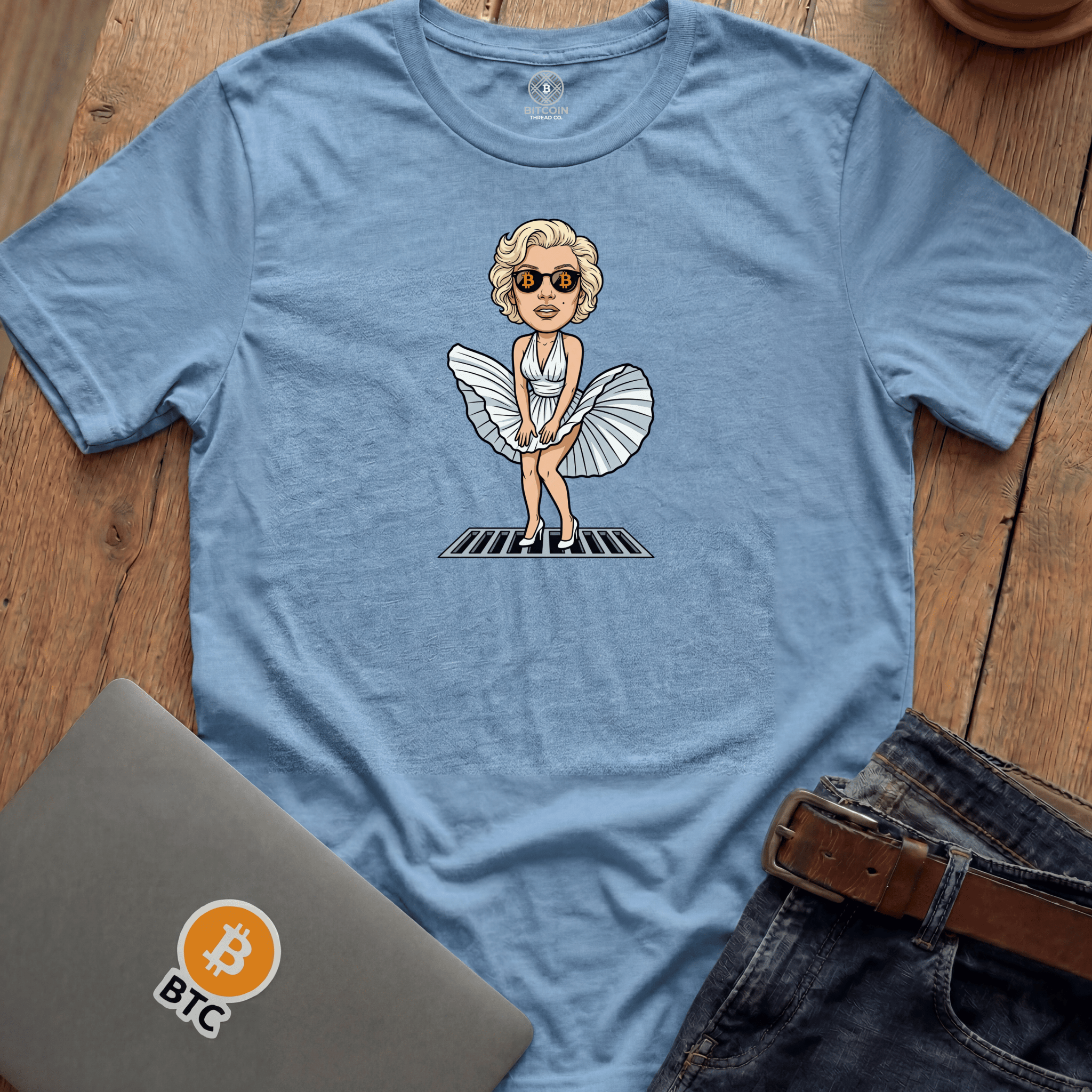 Blonde Hodler Tees