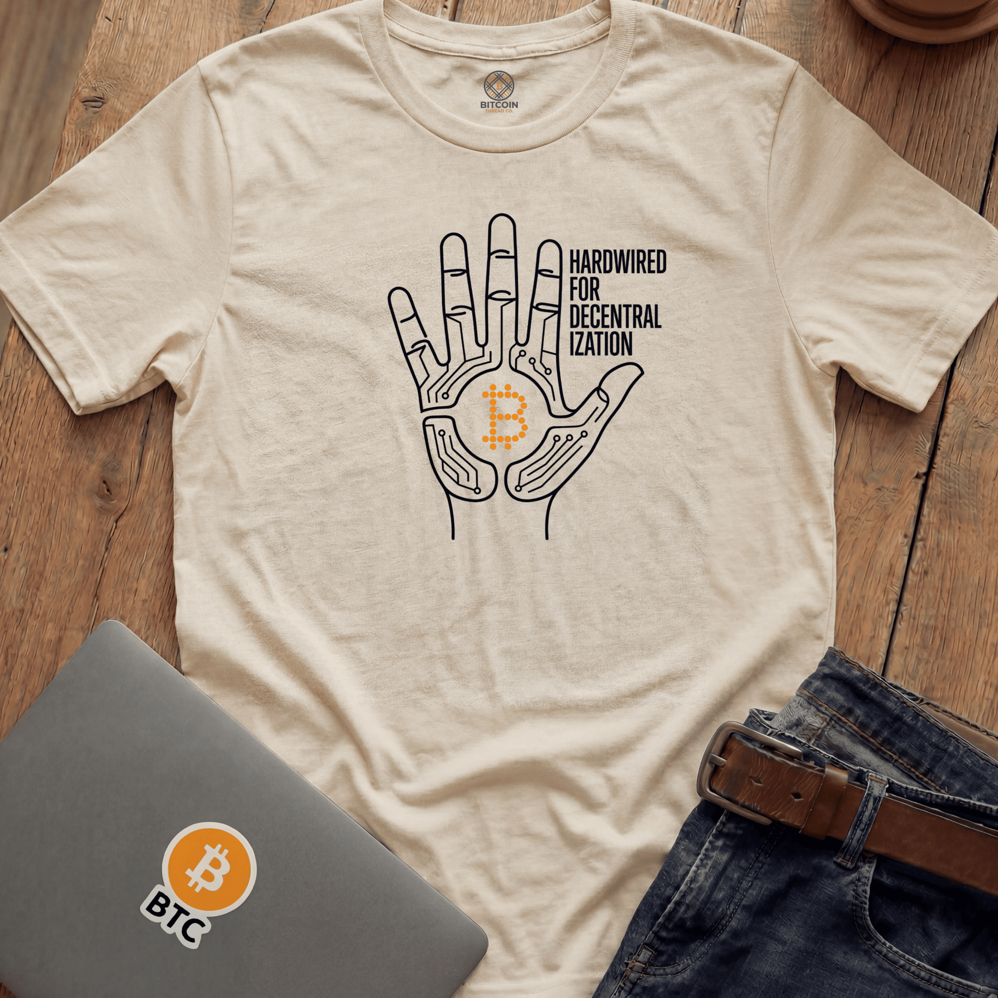 Hardwired on Lighter Tees