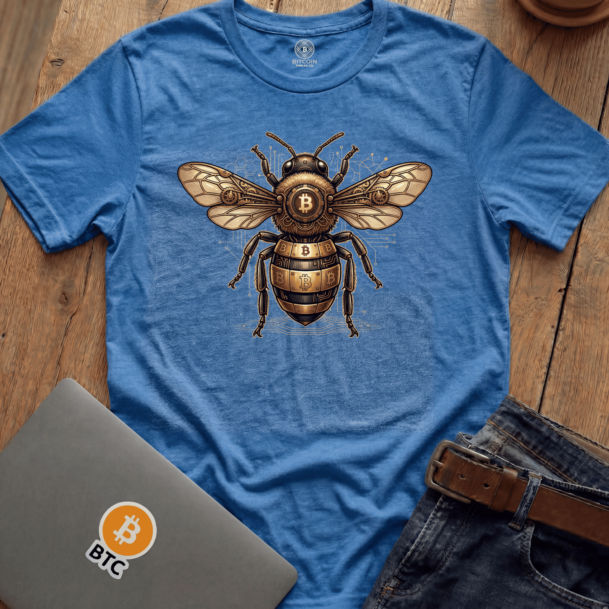 Robot Bumble Bee Tees
