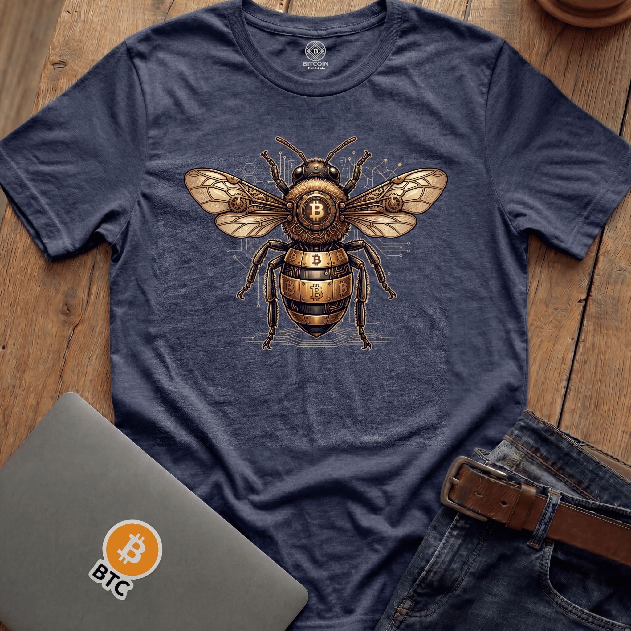 Robot Bumble Bee Tees