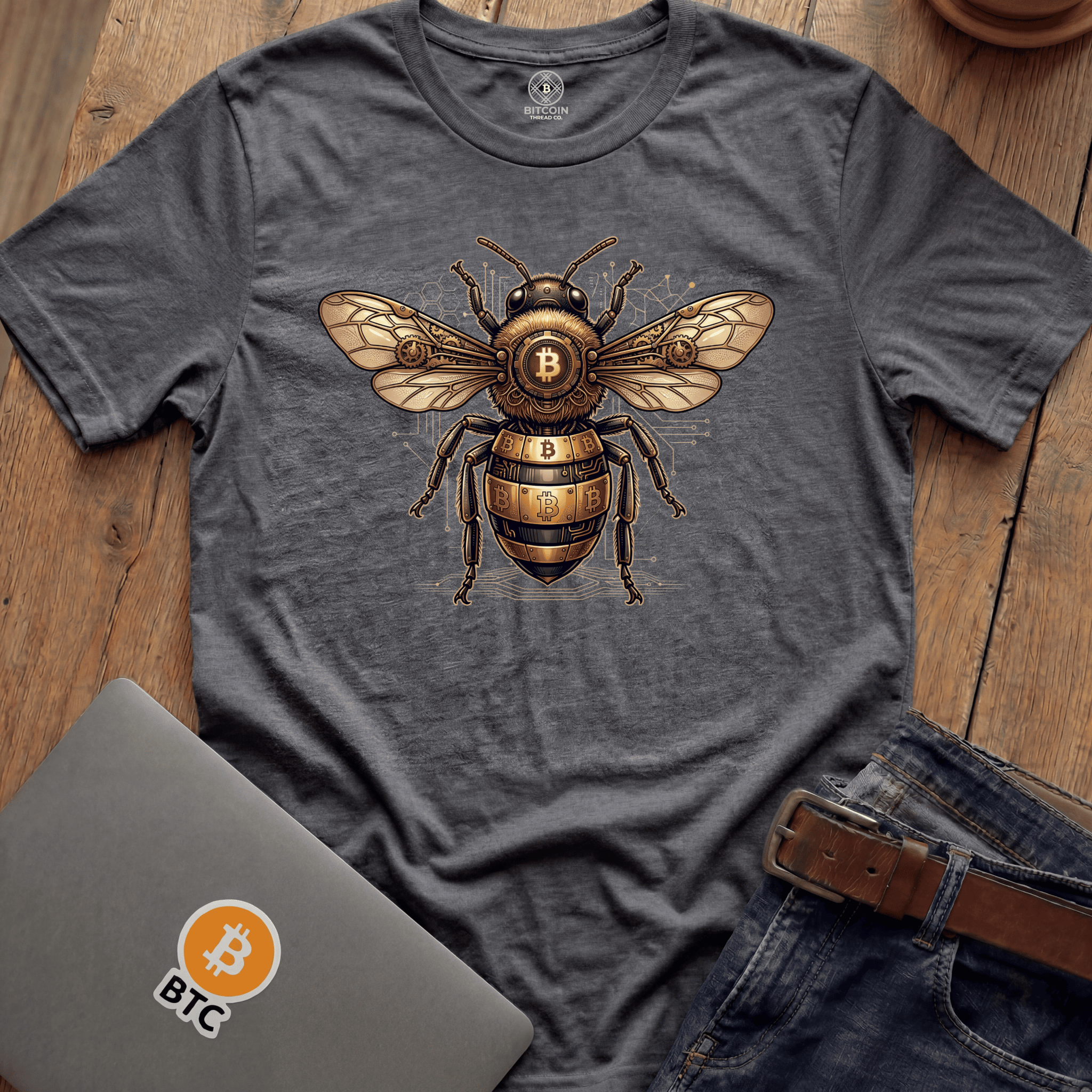 Robot Bumble Bee Tees