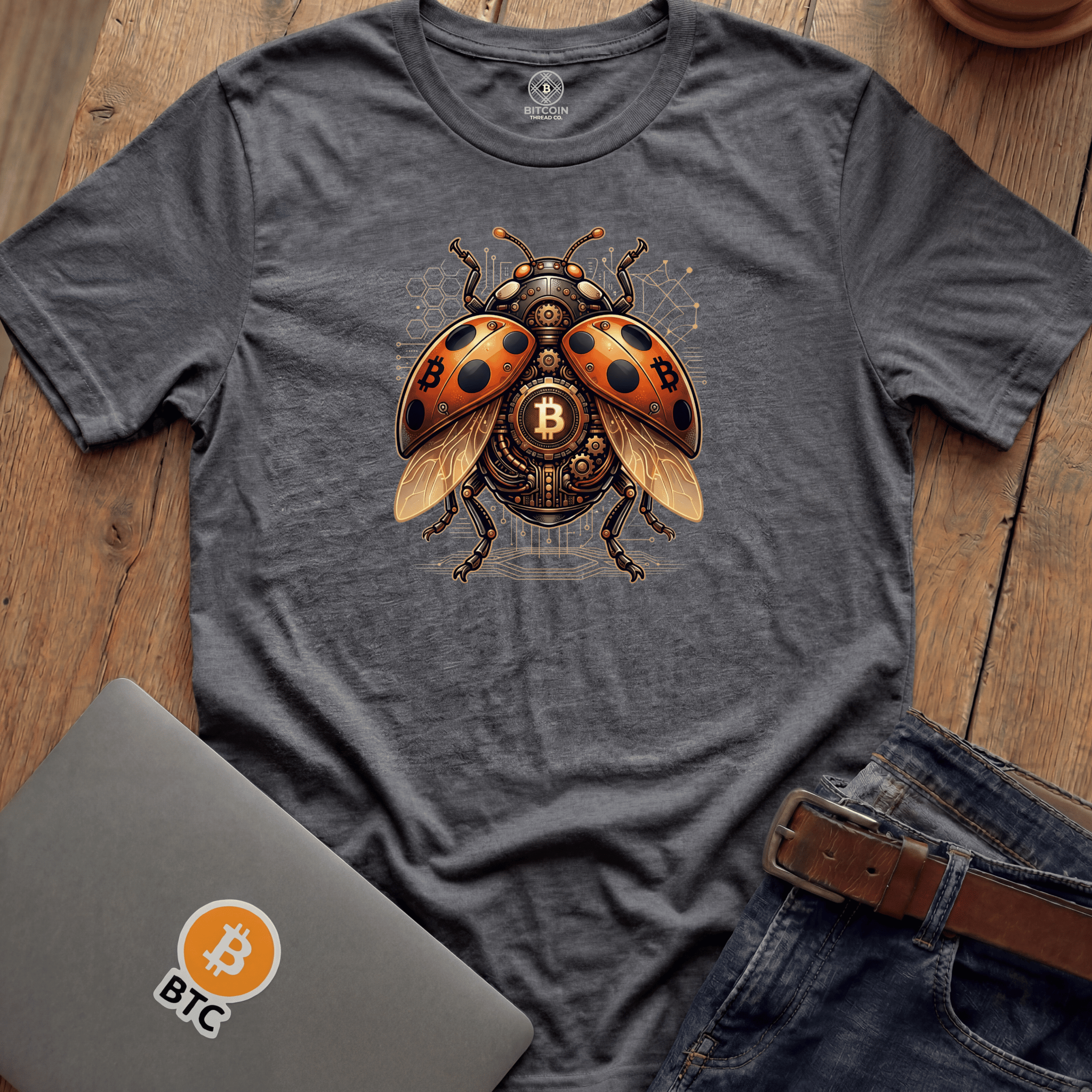 Robot Ladybug Tees