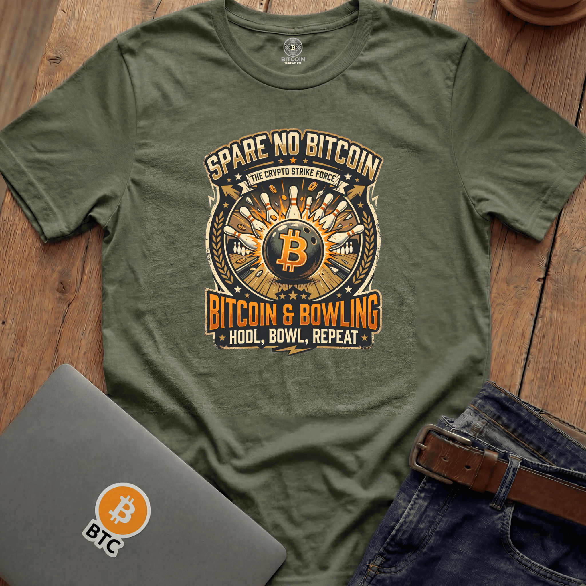 Spare No Bitcoin Tees