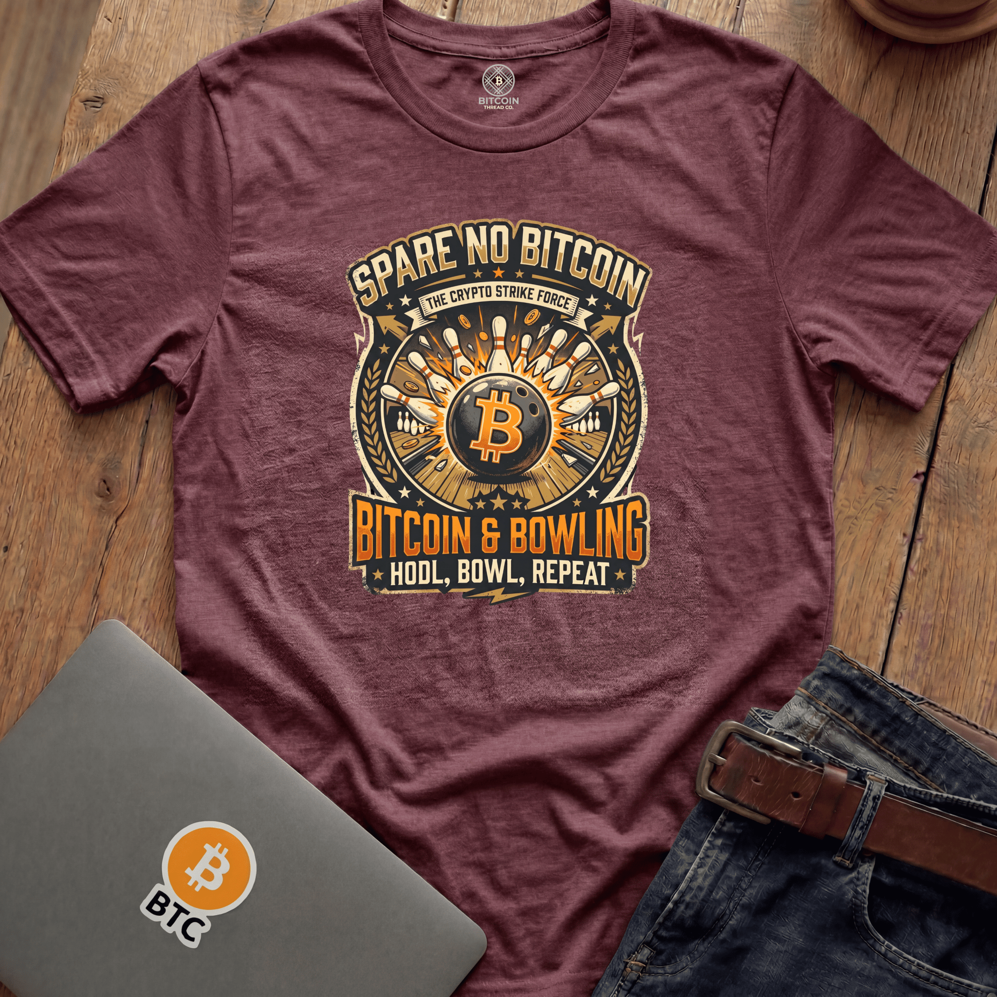 Spare No Bitcoin Tees
