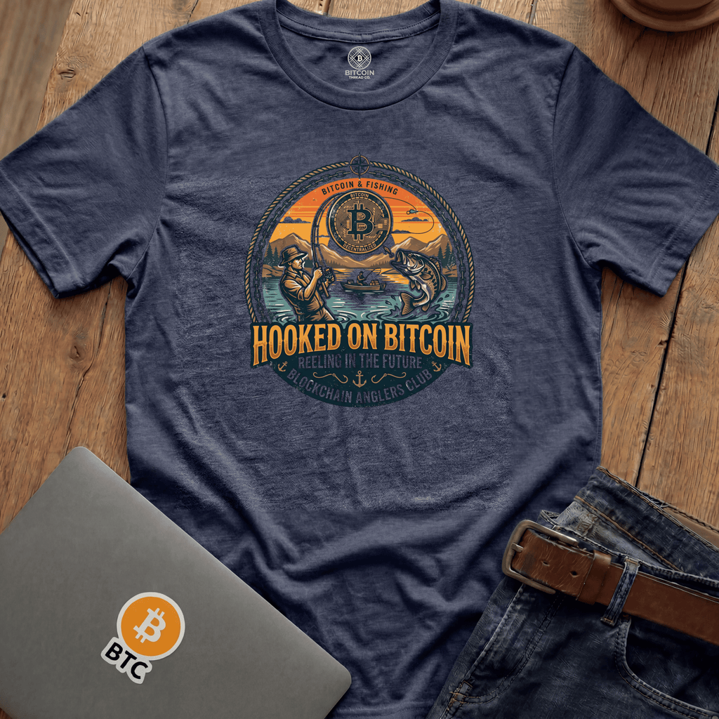 Hooked on Bitcoin Tees