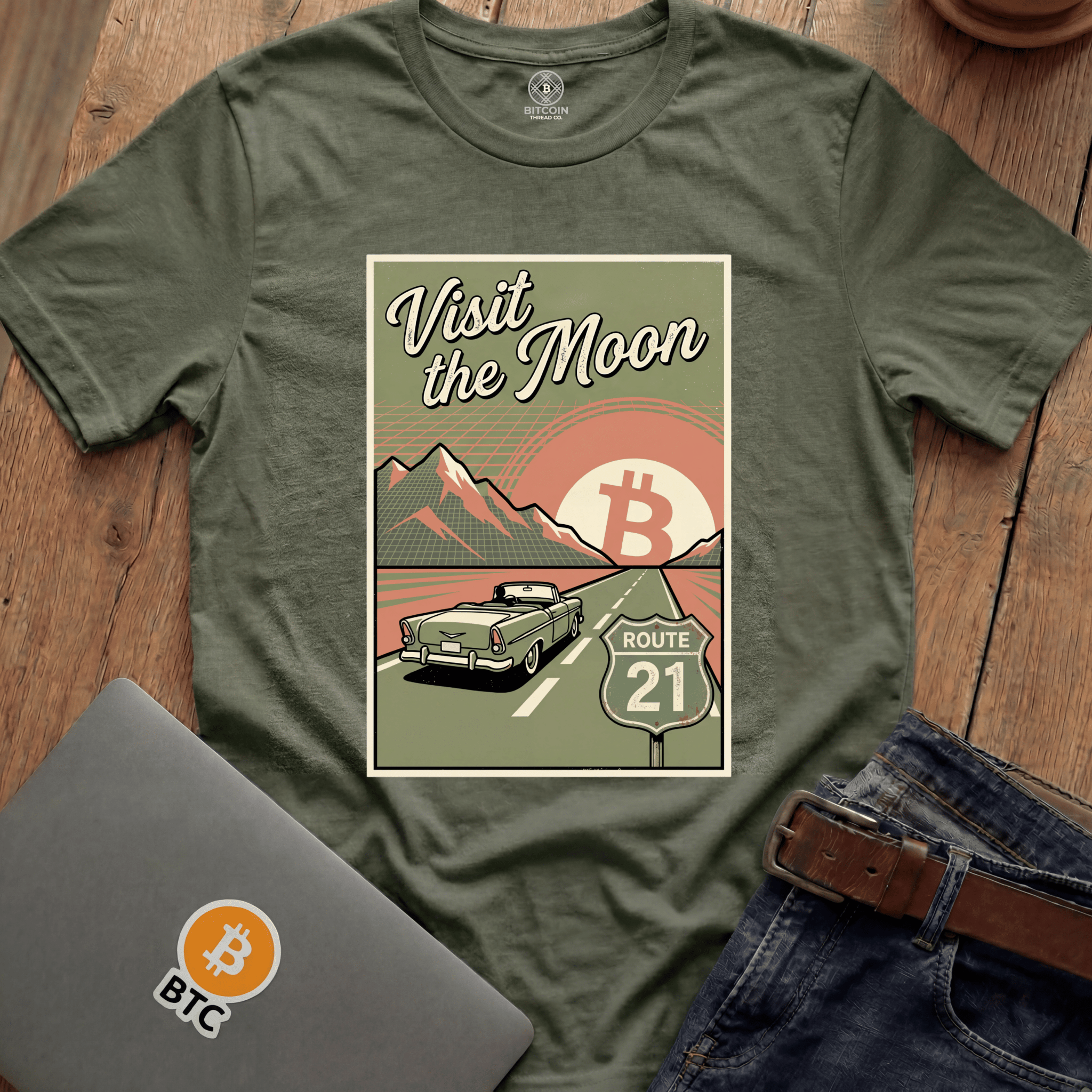 Visit the Moon RT. 21 Tees