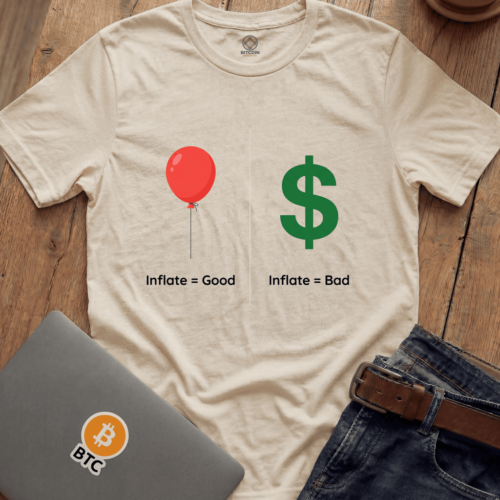 Inflate Good Bad Tees