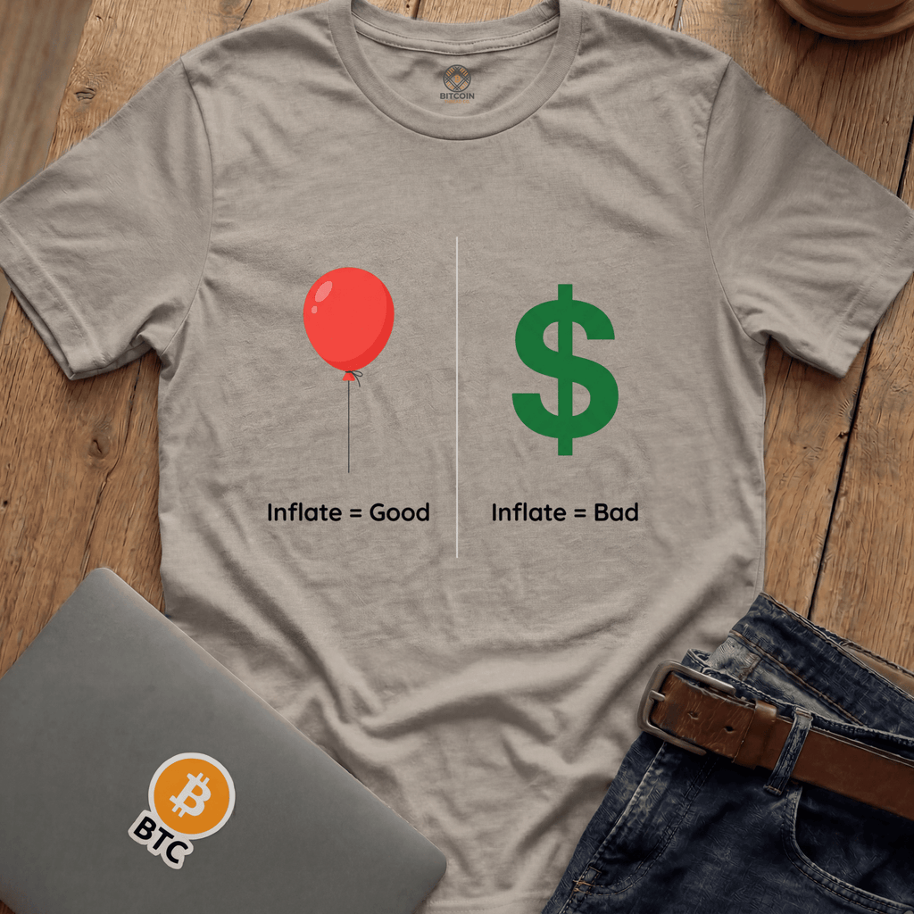 Inflate Good Bad Tees