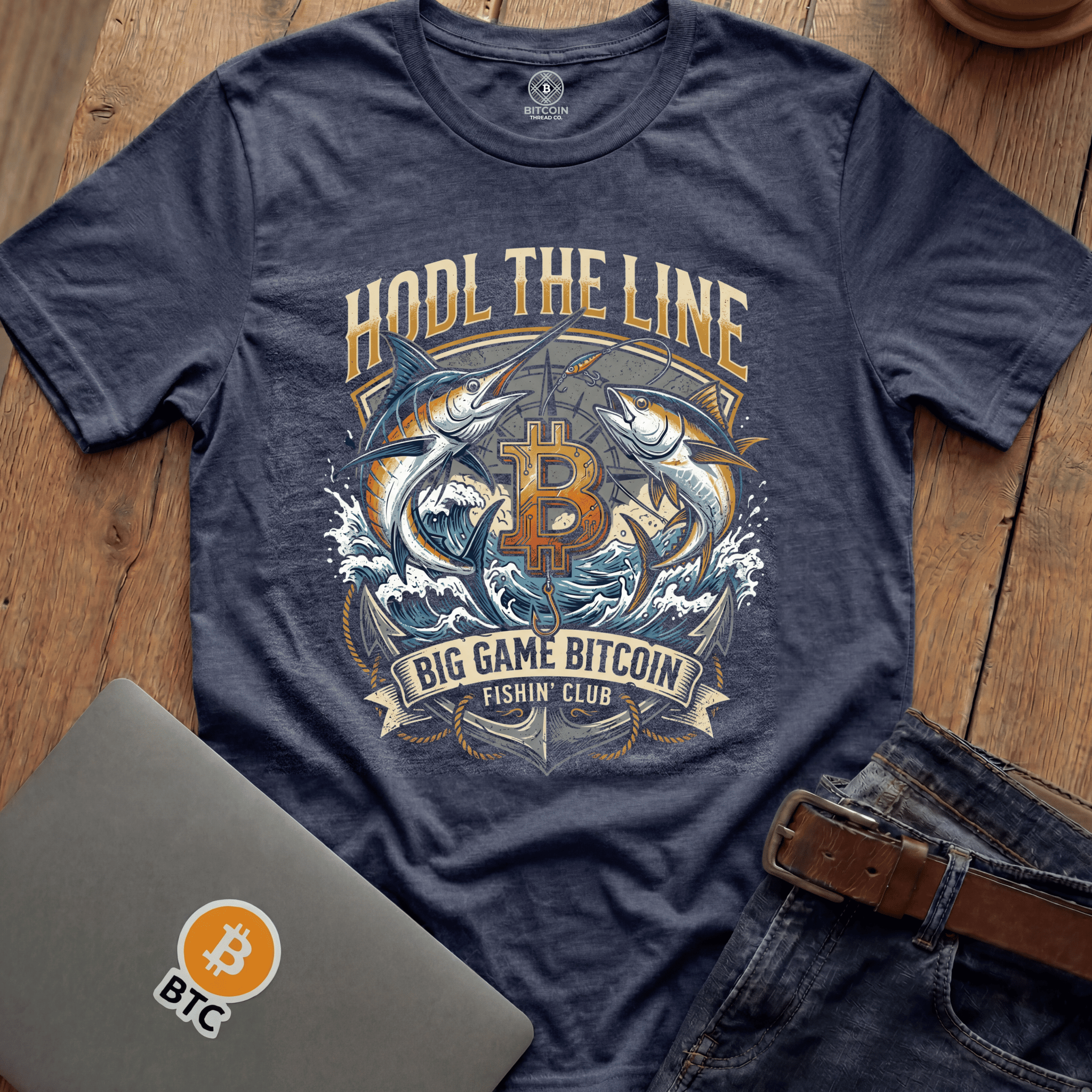 HODL the Line Tees