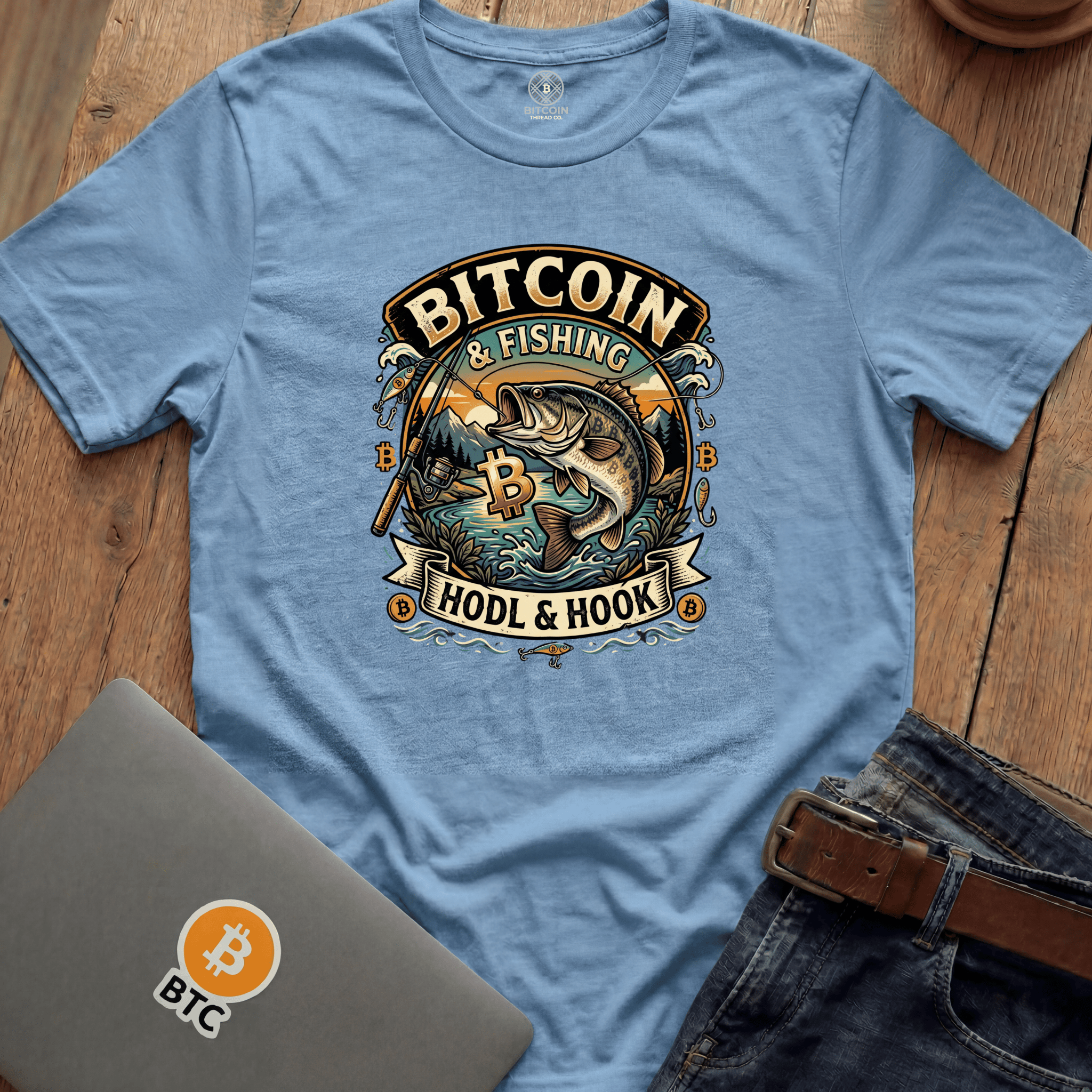 HODL & Hook Tees