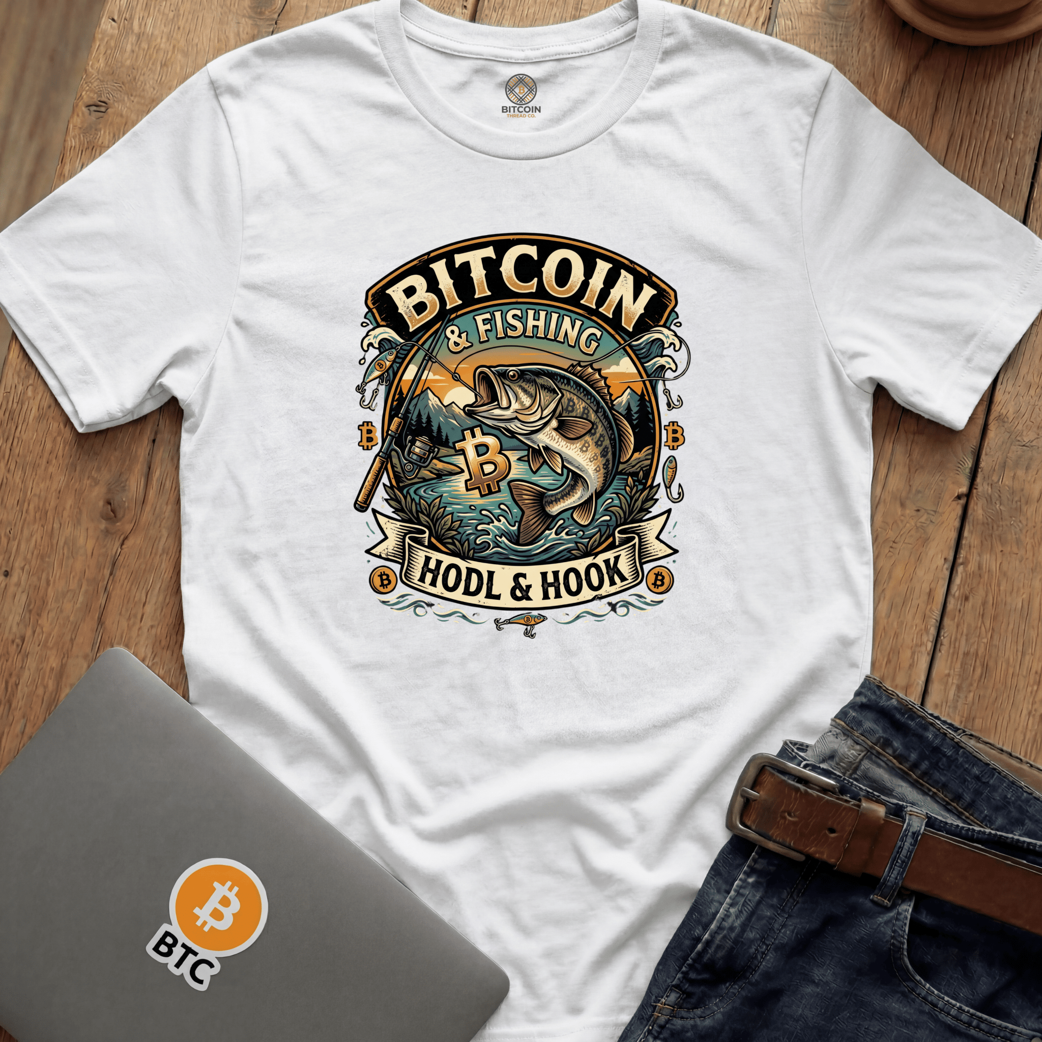 HODL & Hook Tees
