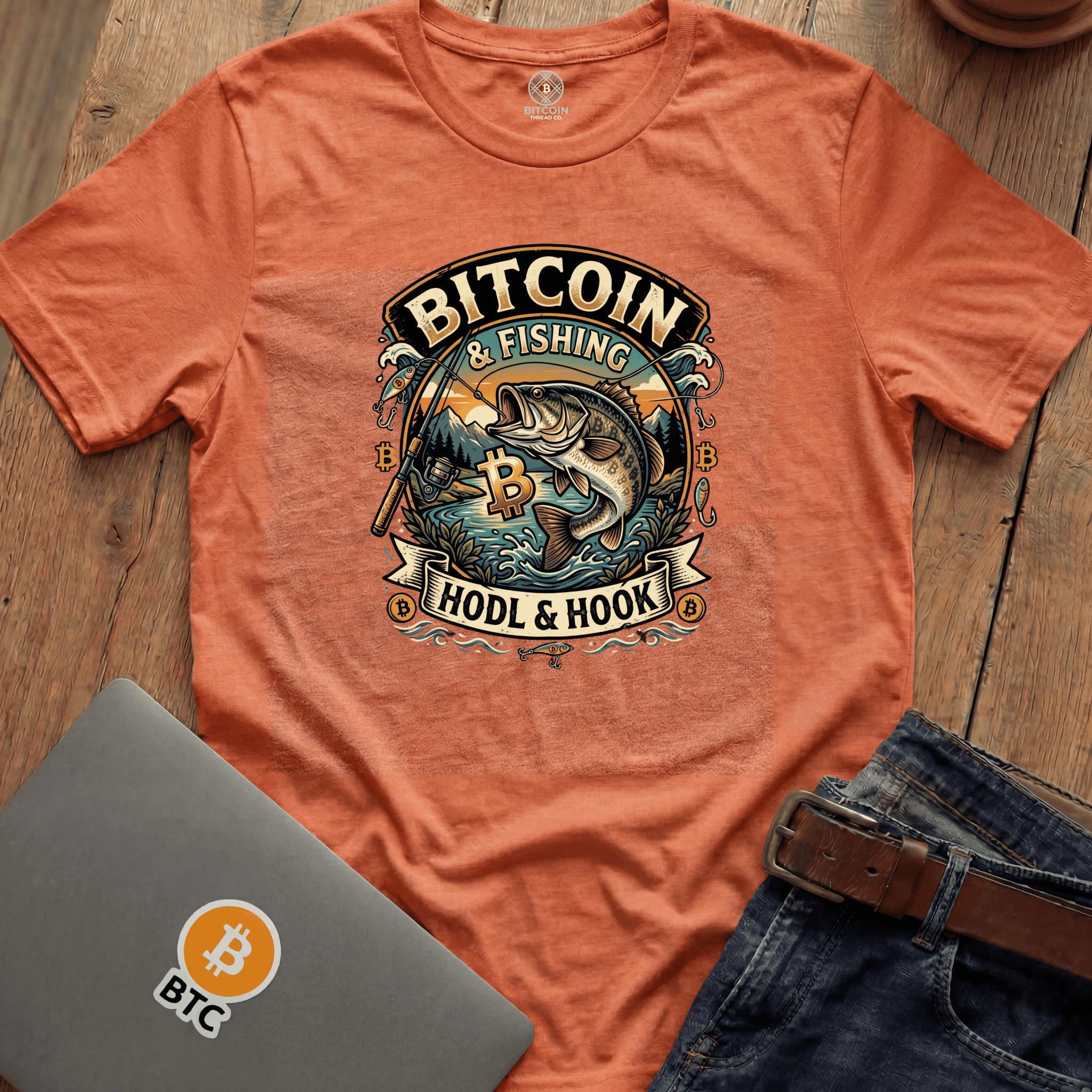 HODL & Hook Tees