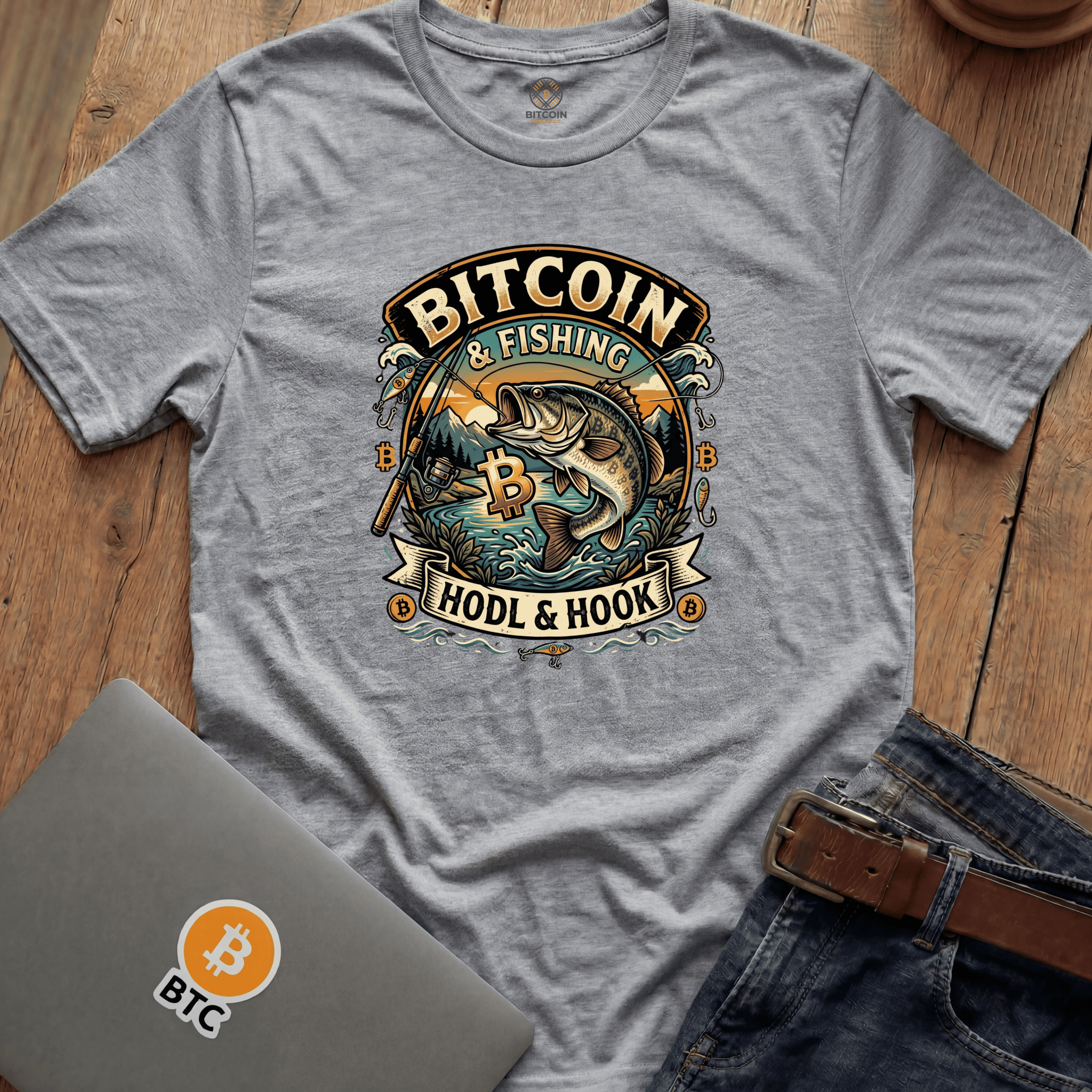 HODL & Hook Tees