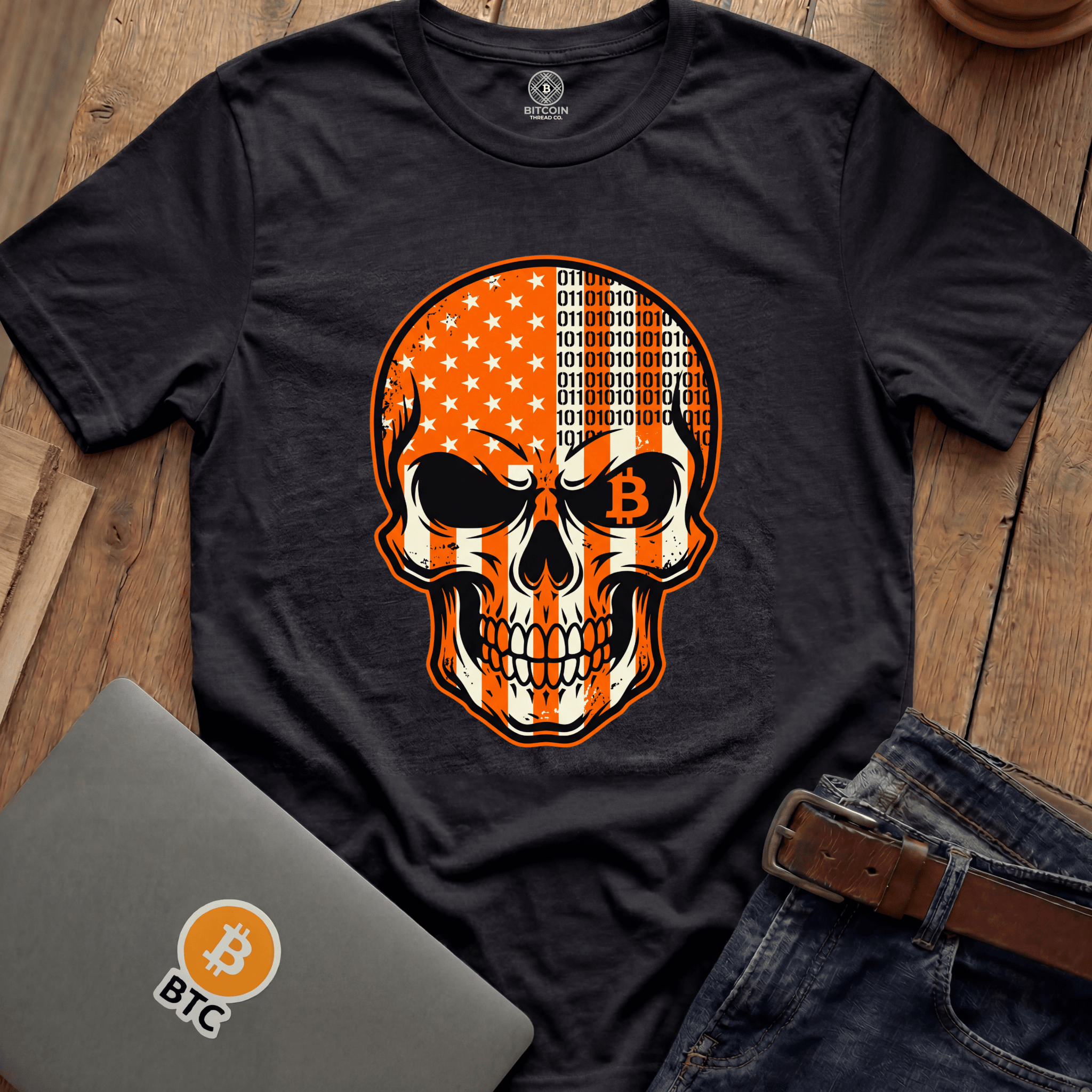 BTC American Skull Tees