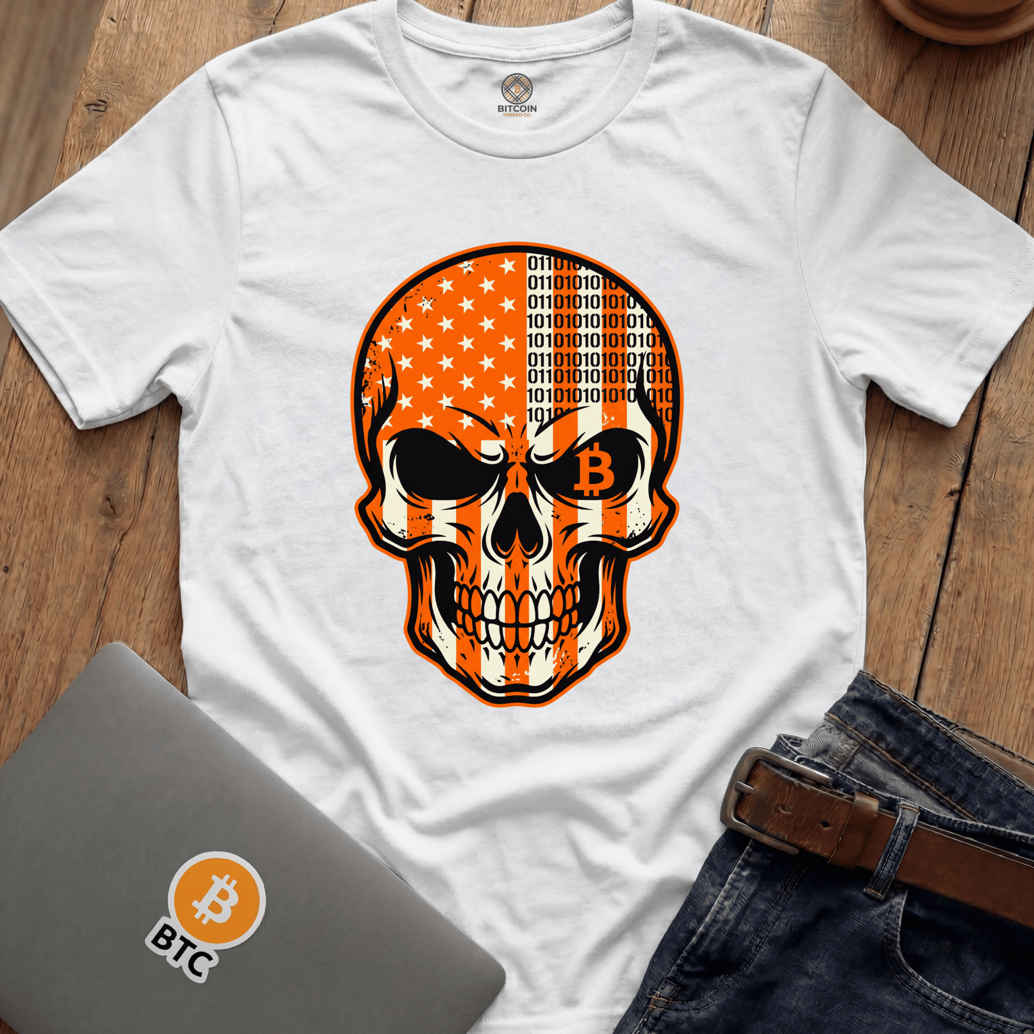 BTC American Skull Tees