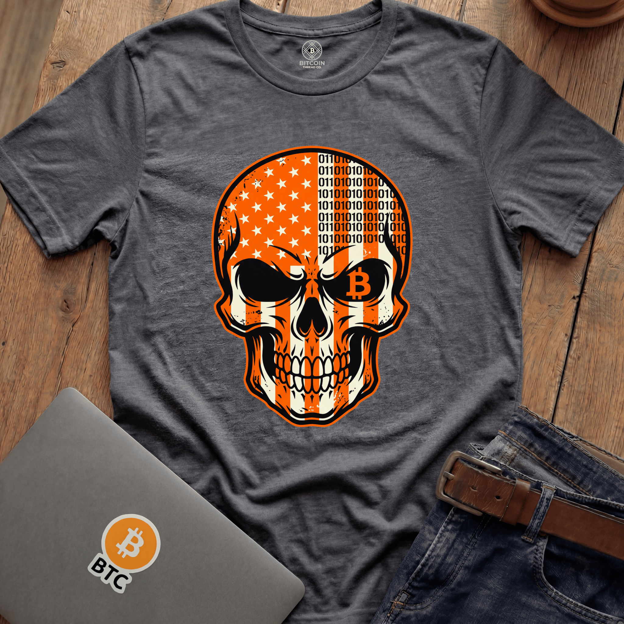 BTC American Skull Tees