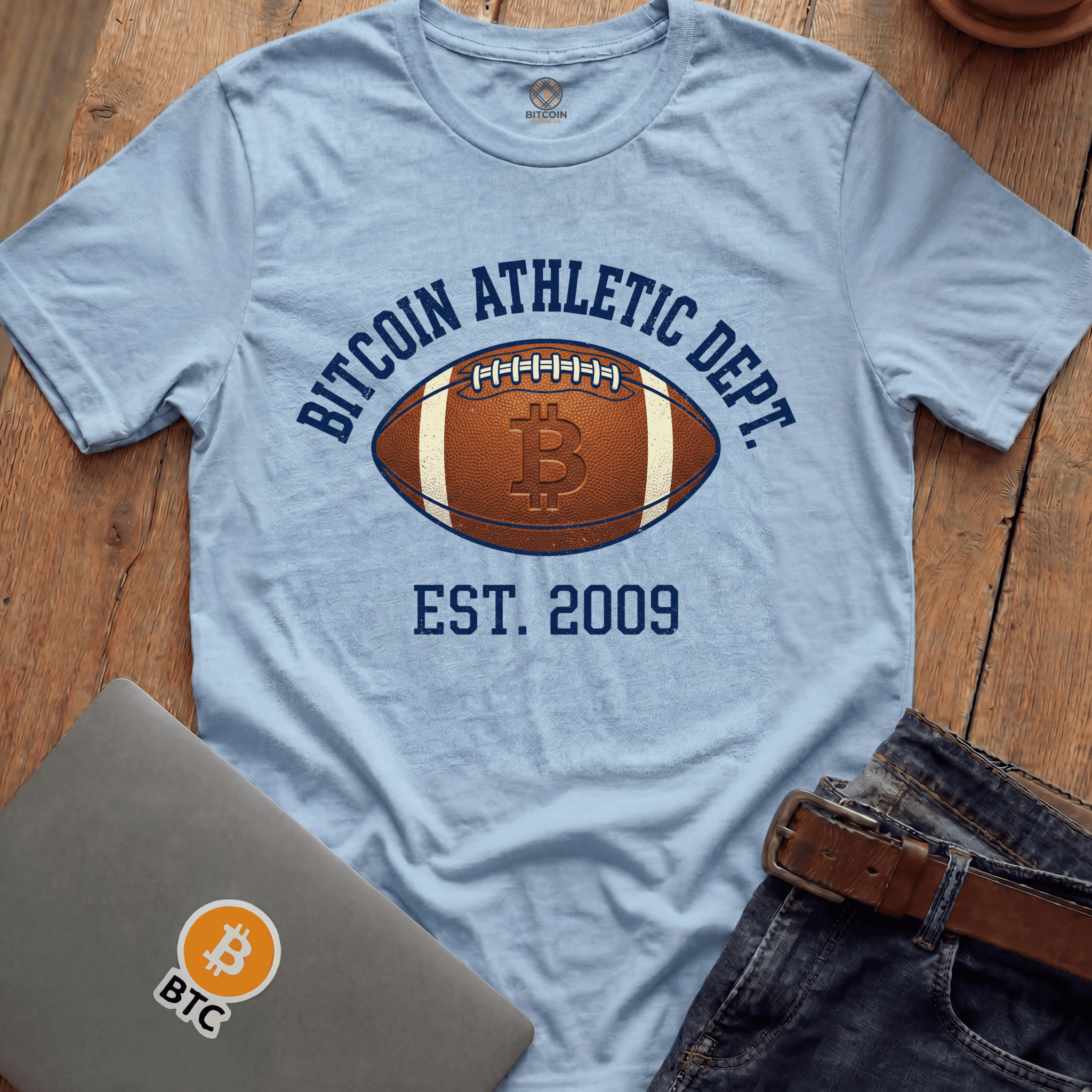 Bitcoin Athletic Dept. Tees