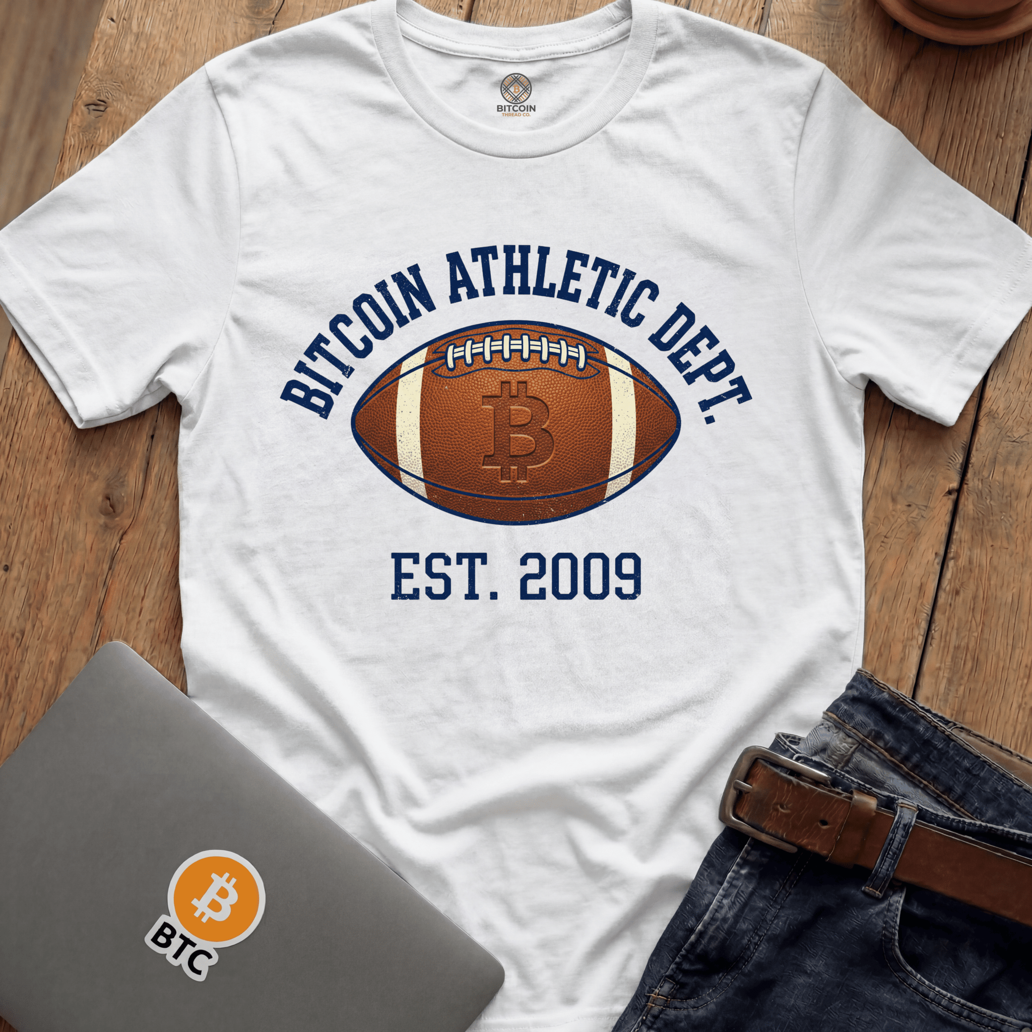 Bitcoin Athletic Dept. Tees