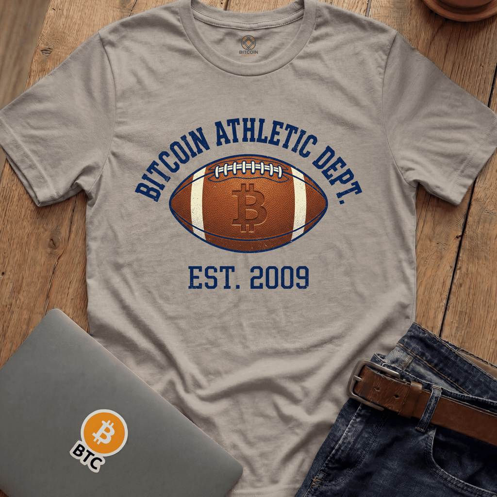 Bitcoin Athletic Dept. Tees