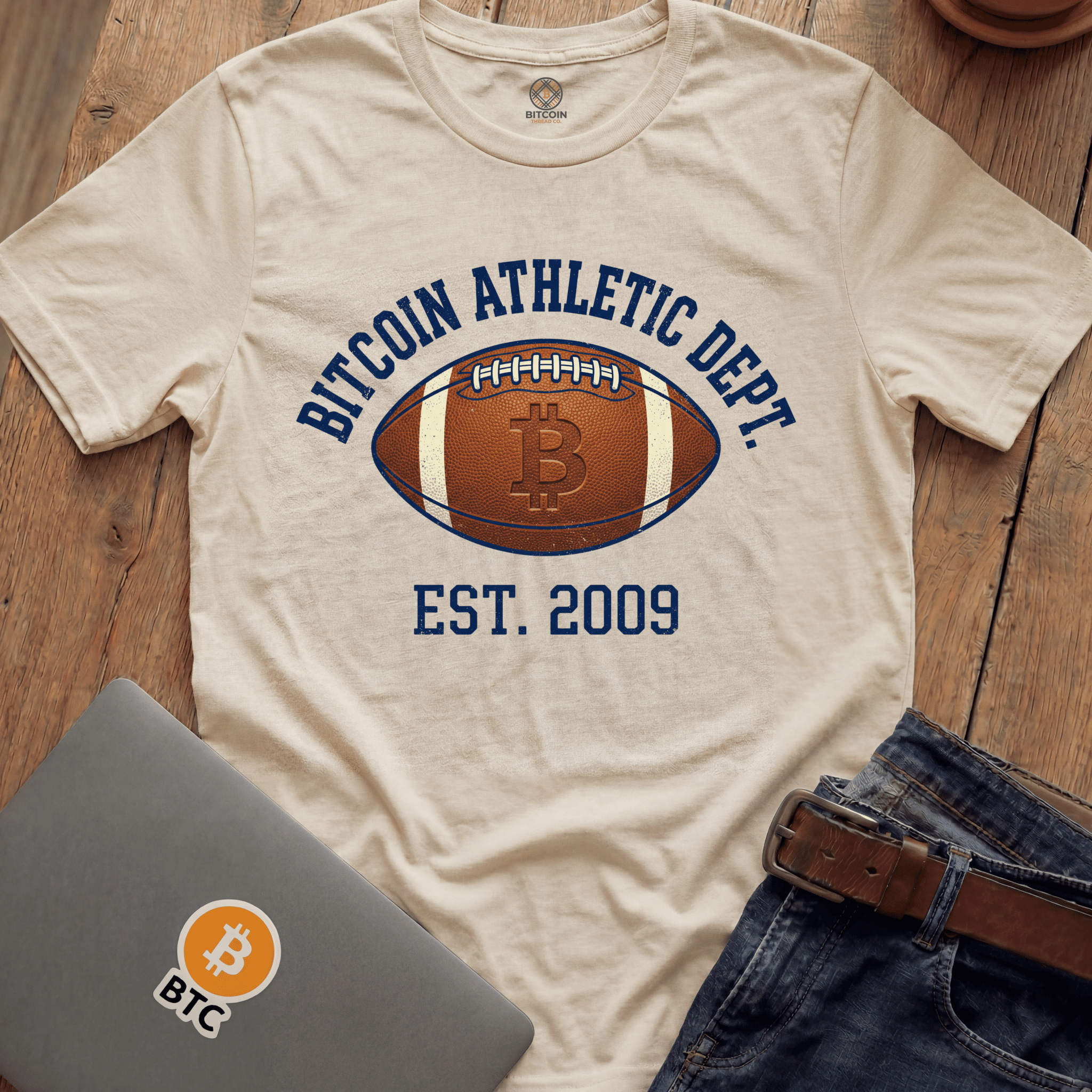 Bitcoin Athletic Dept. Tees
