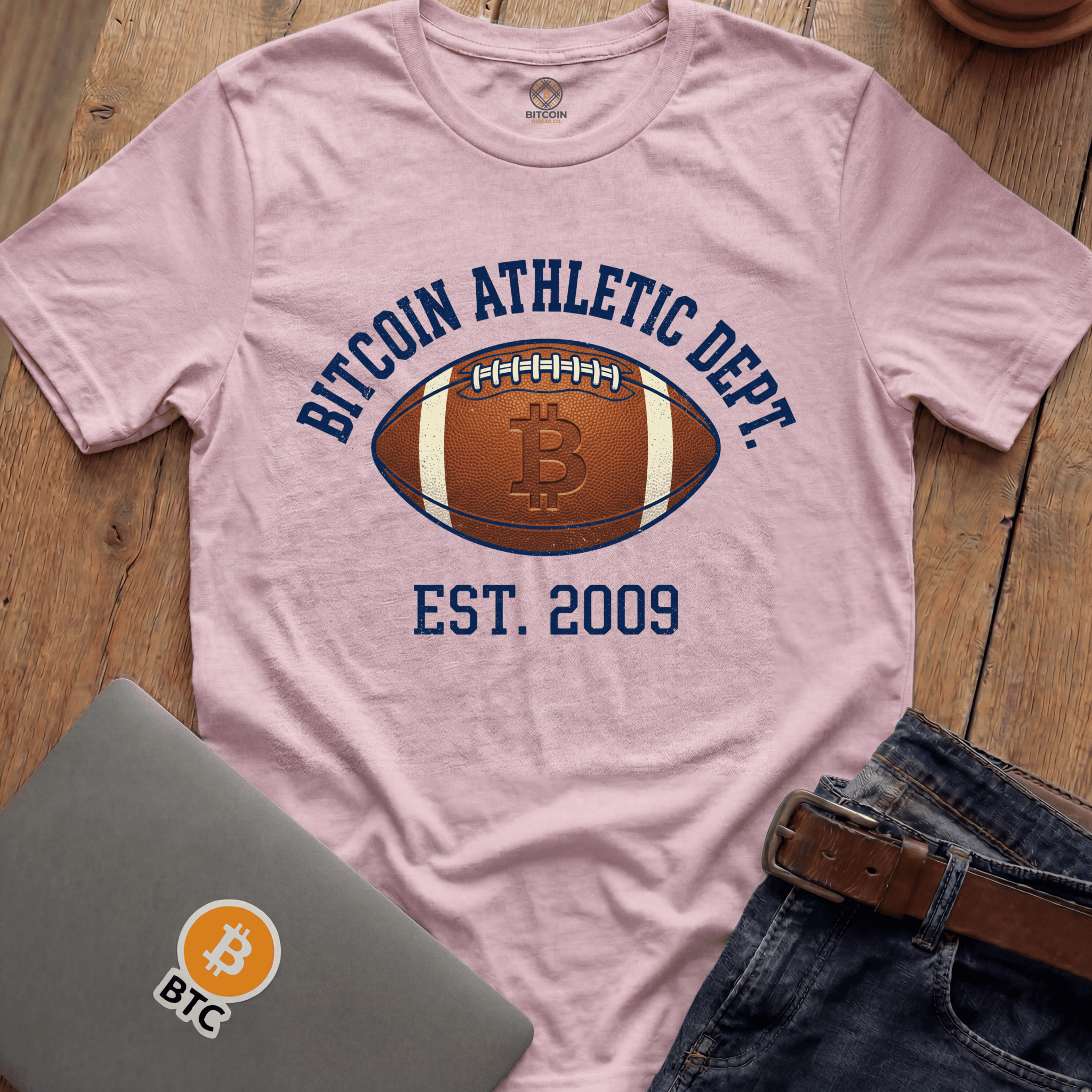 Bitcoin Athletic Dept. Tees