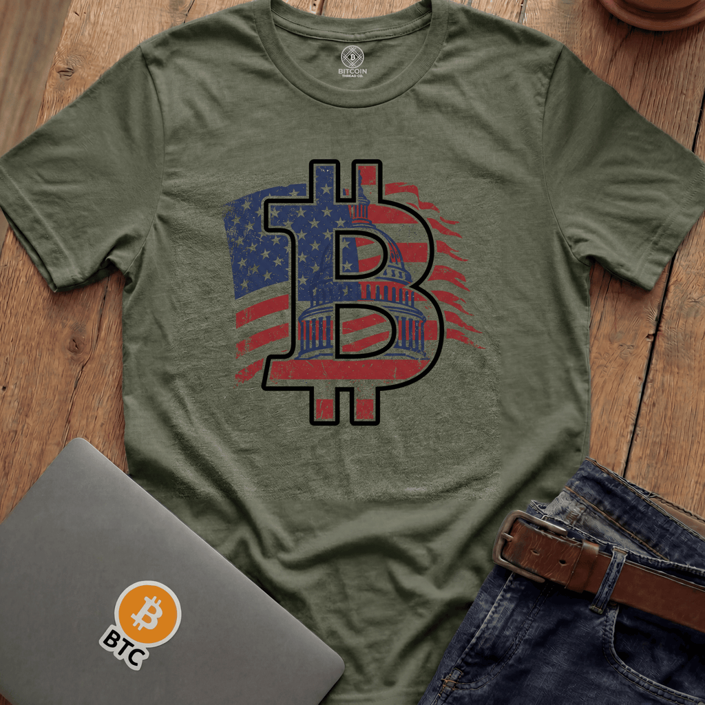 American Bitcoin Tees