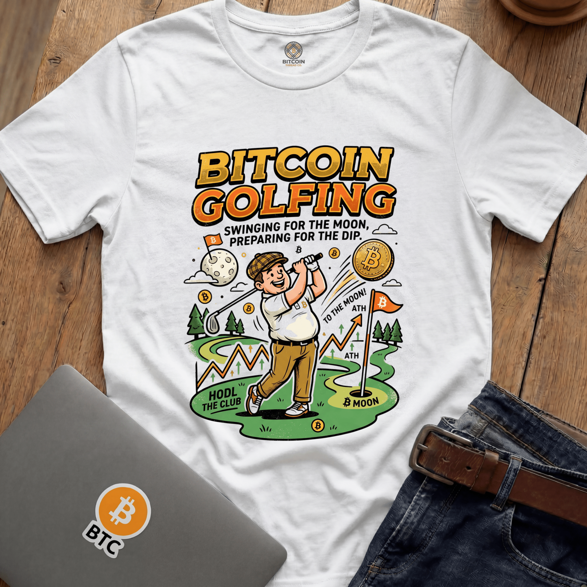 Swing For The Moon Tees