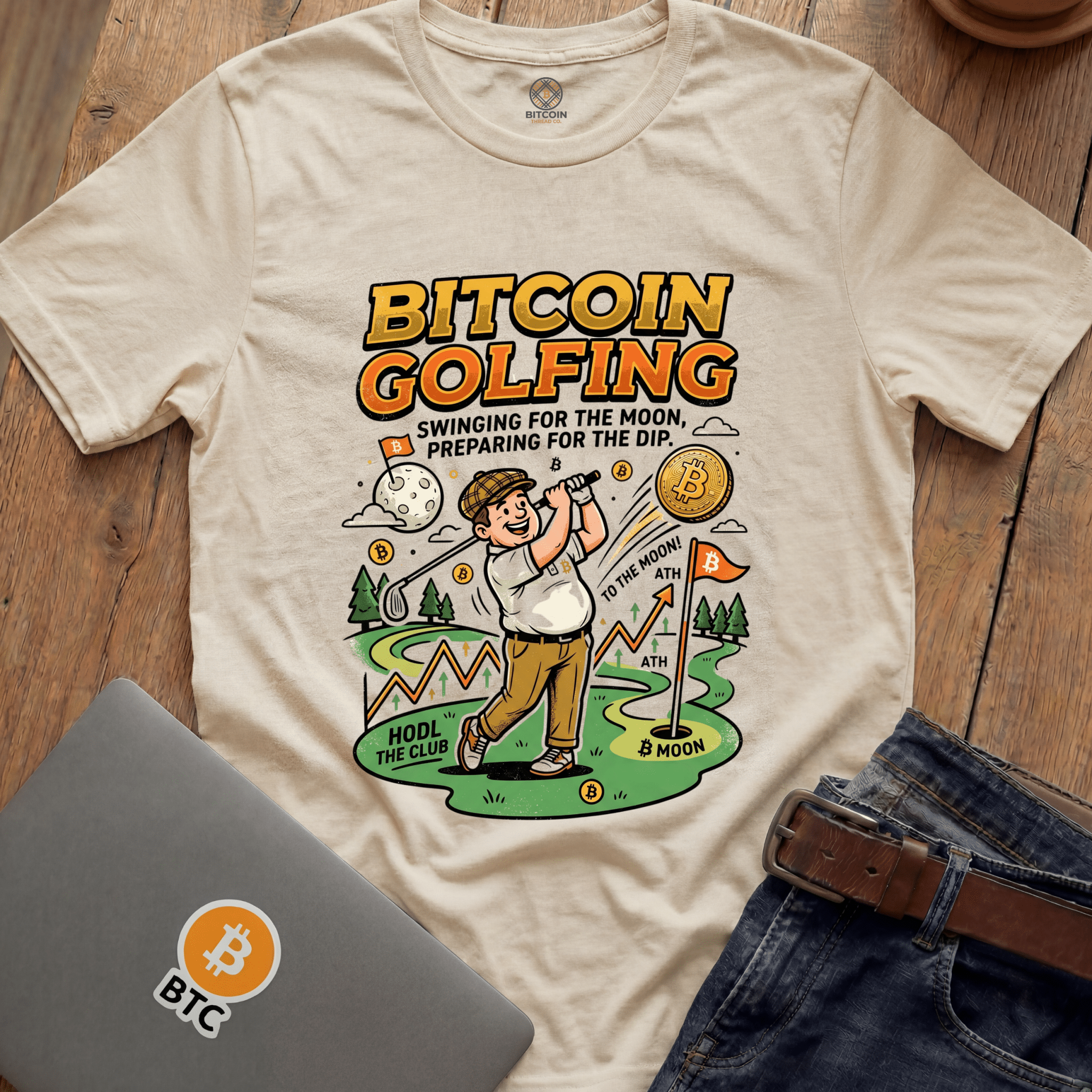 Swing For The Moon Tees
