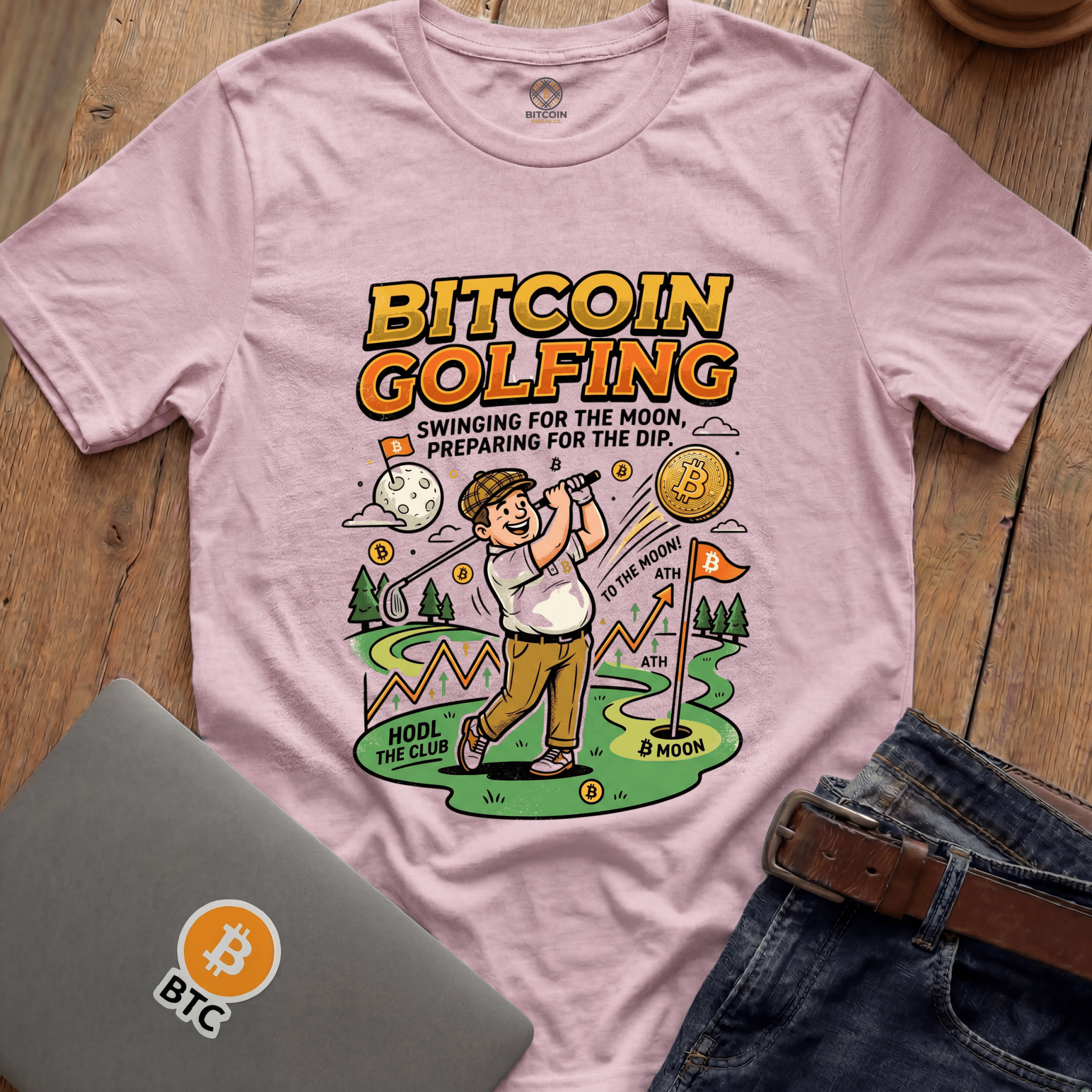 Swing For The Moon Tees