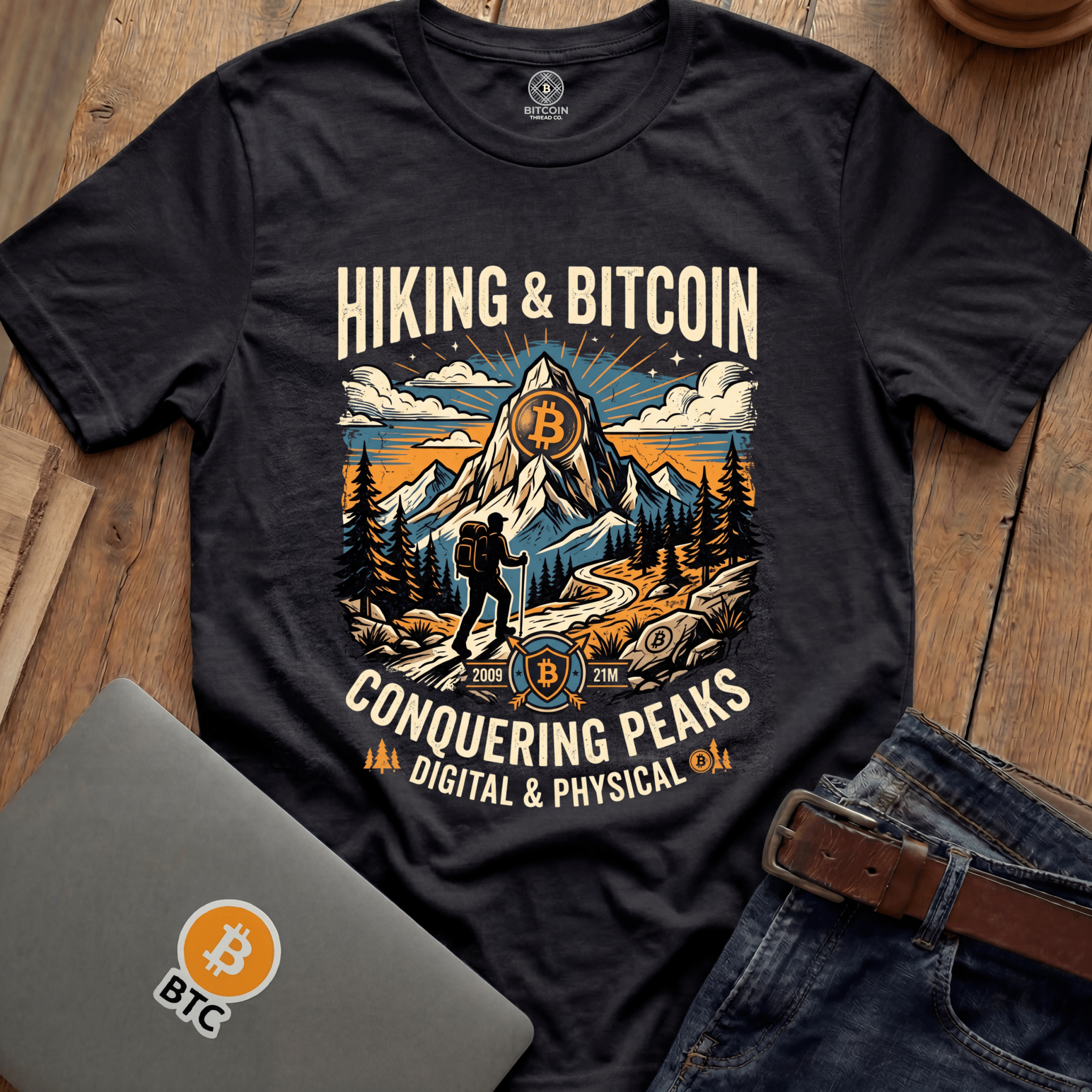 Conquering Peaks Tees