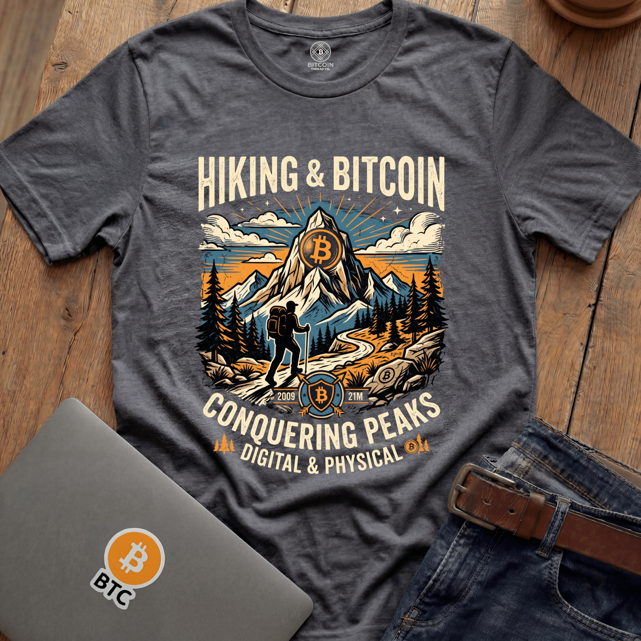 Conquering Peaks Tees