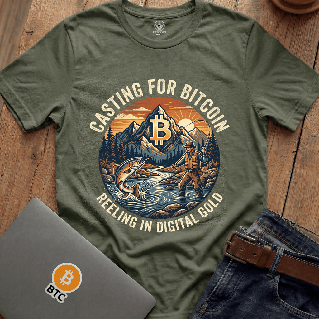 Casting for Bitcoin Tees