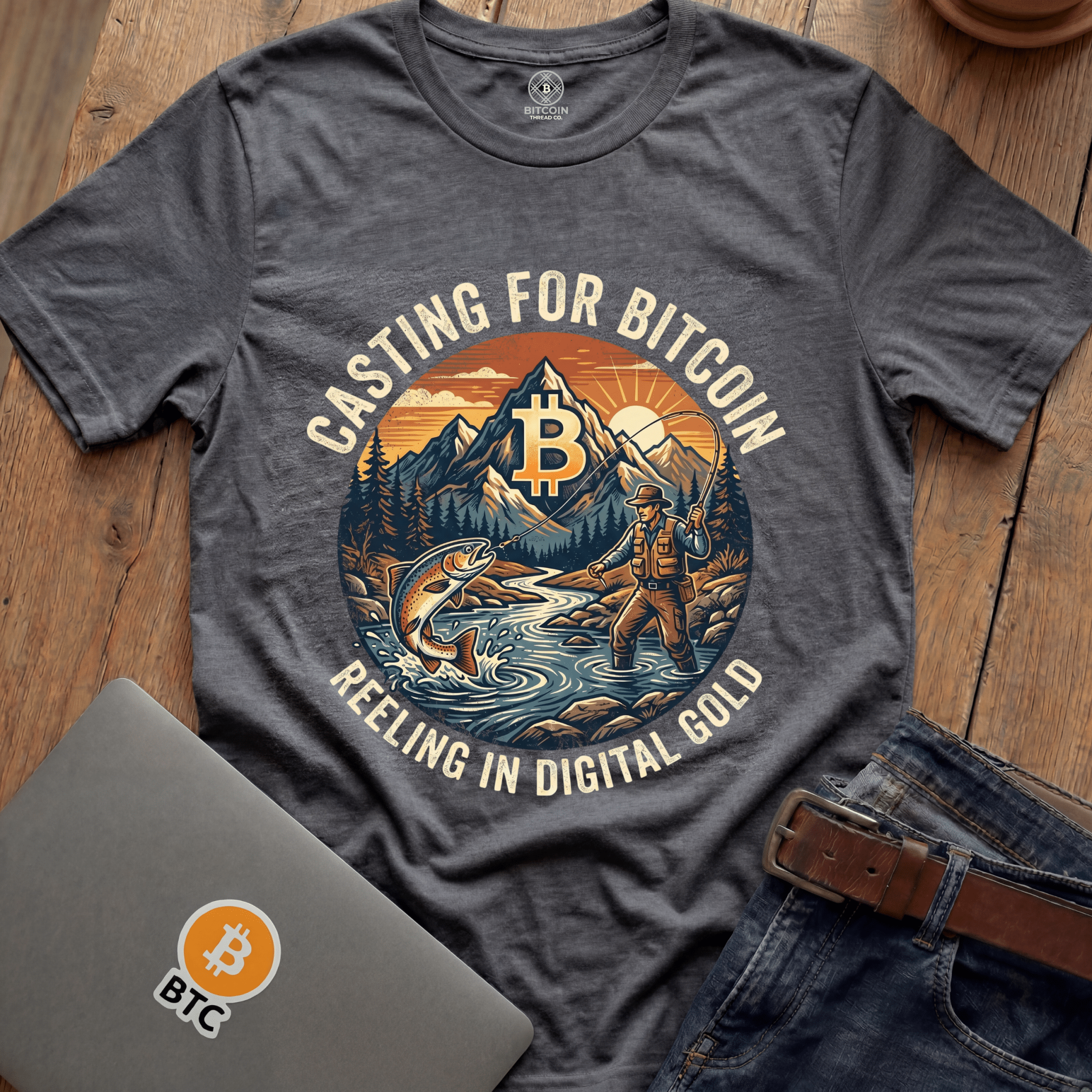 Casting for Bitcoin Tees