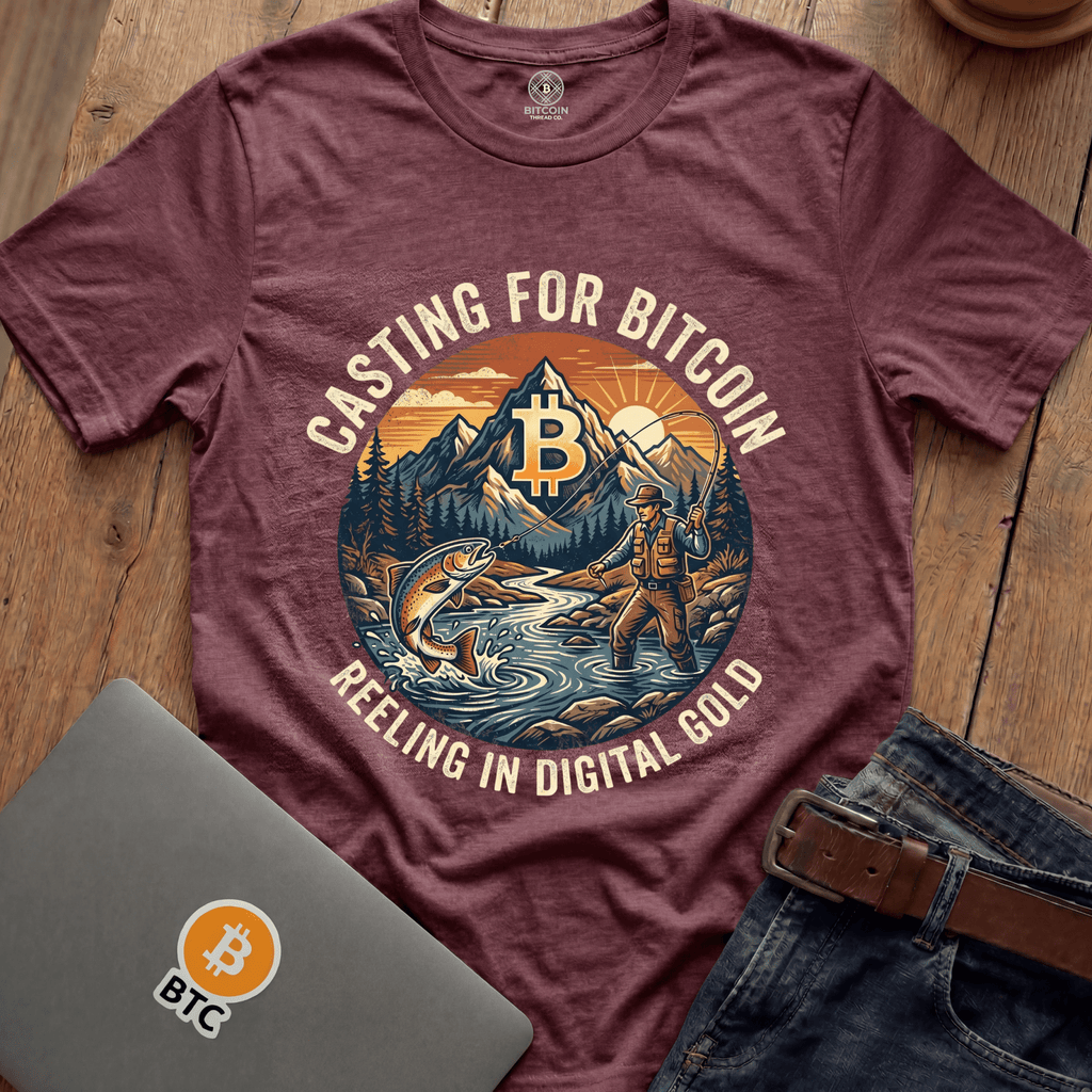 Casting for Bitcoin Tees