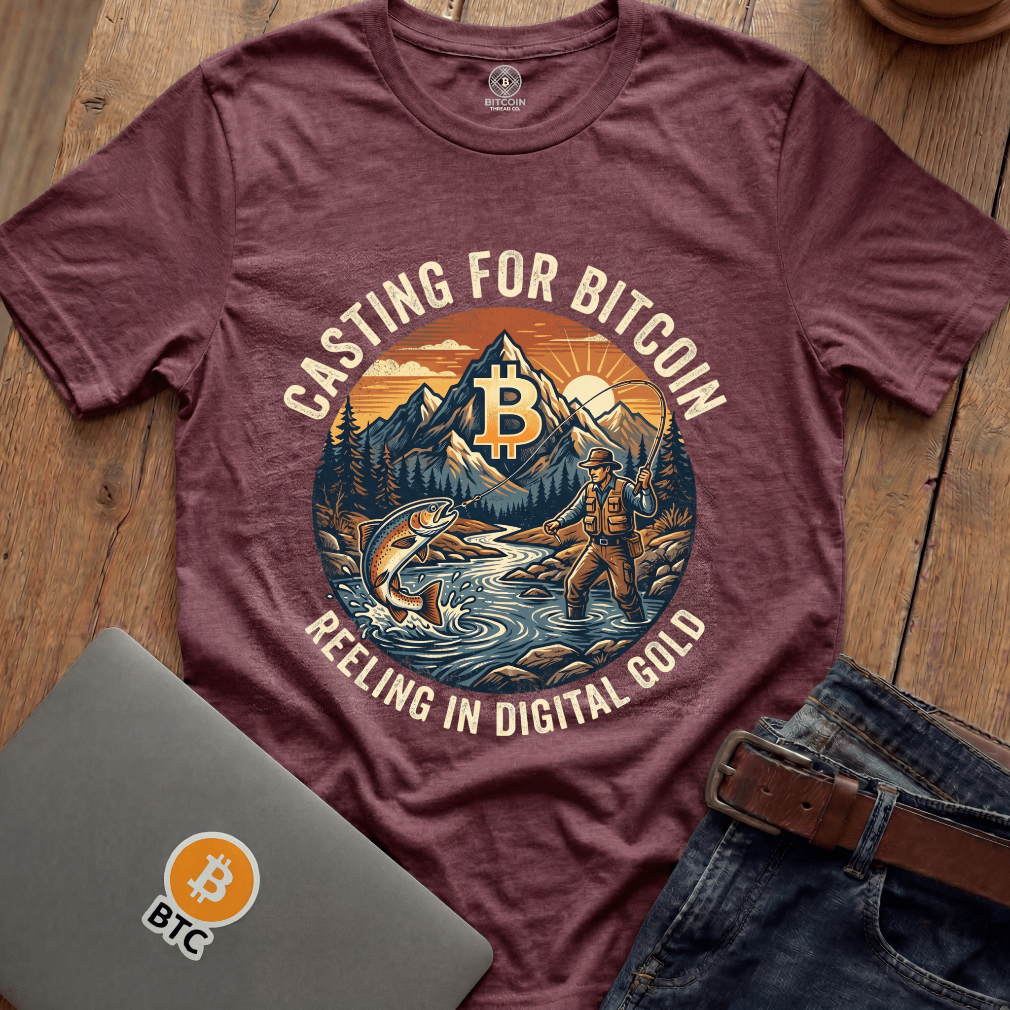 Casting for Bitcoin Tees
