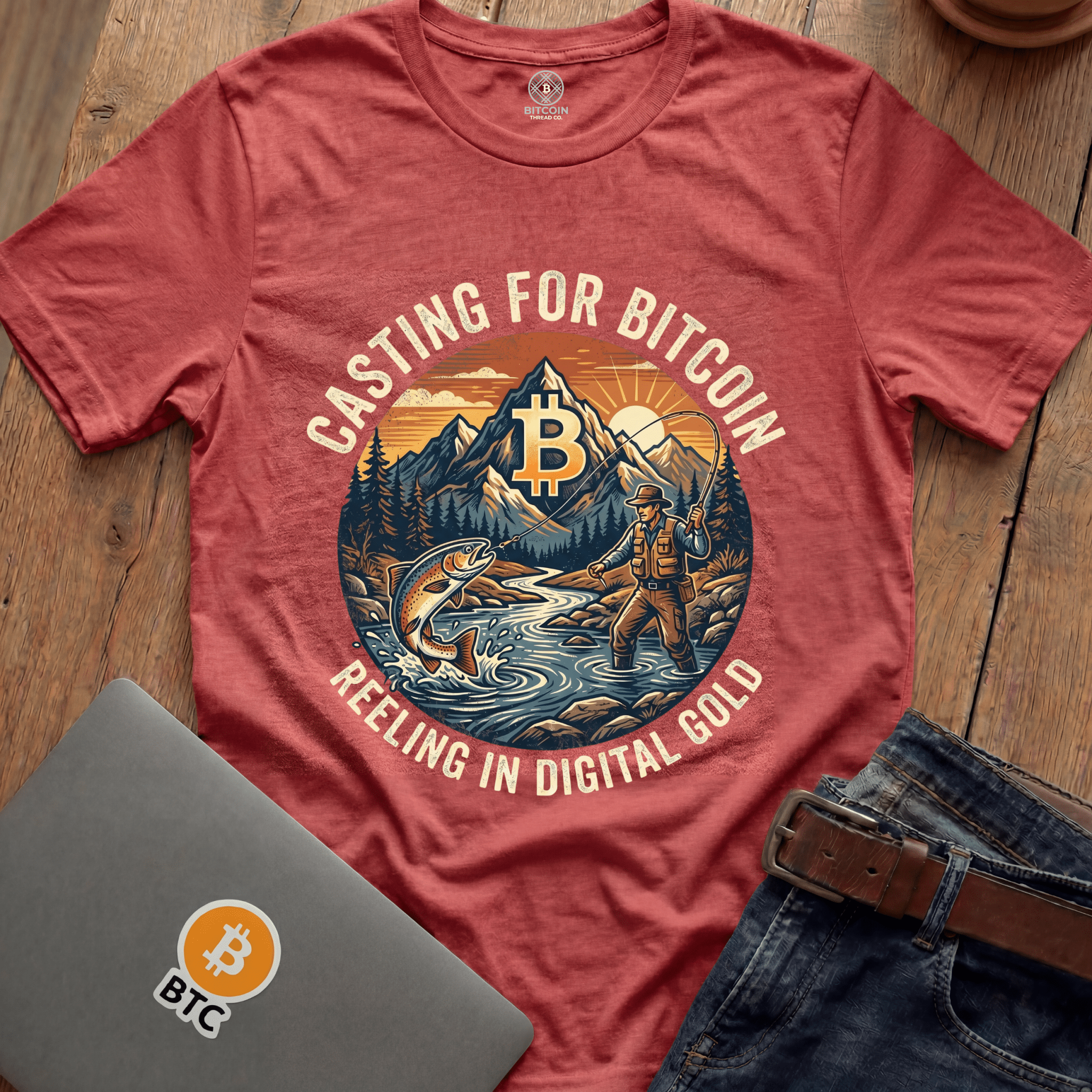 Casting for Bitcoin Tees