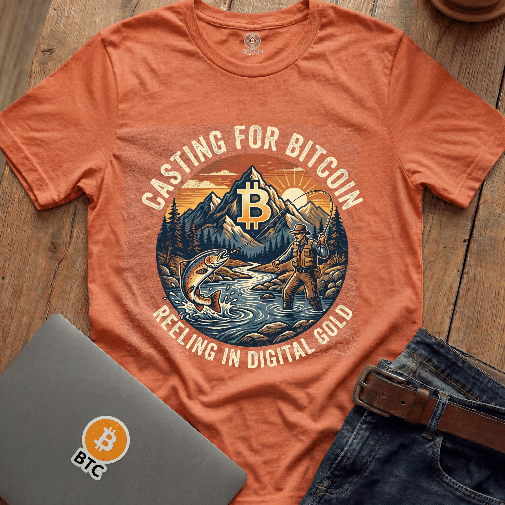 Casting for Bitcoin Tees