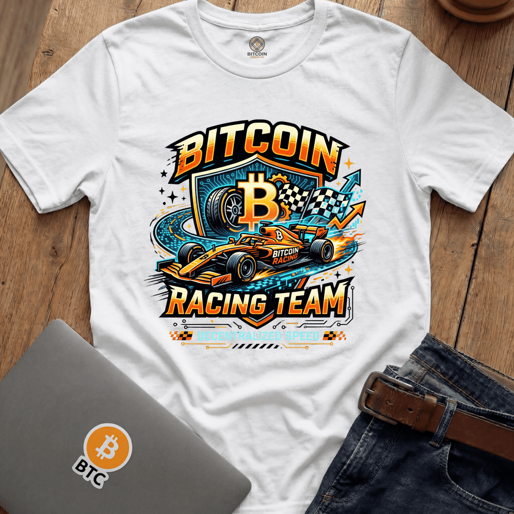 Bitcoin Racing Team Tees