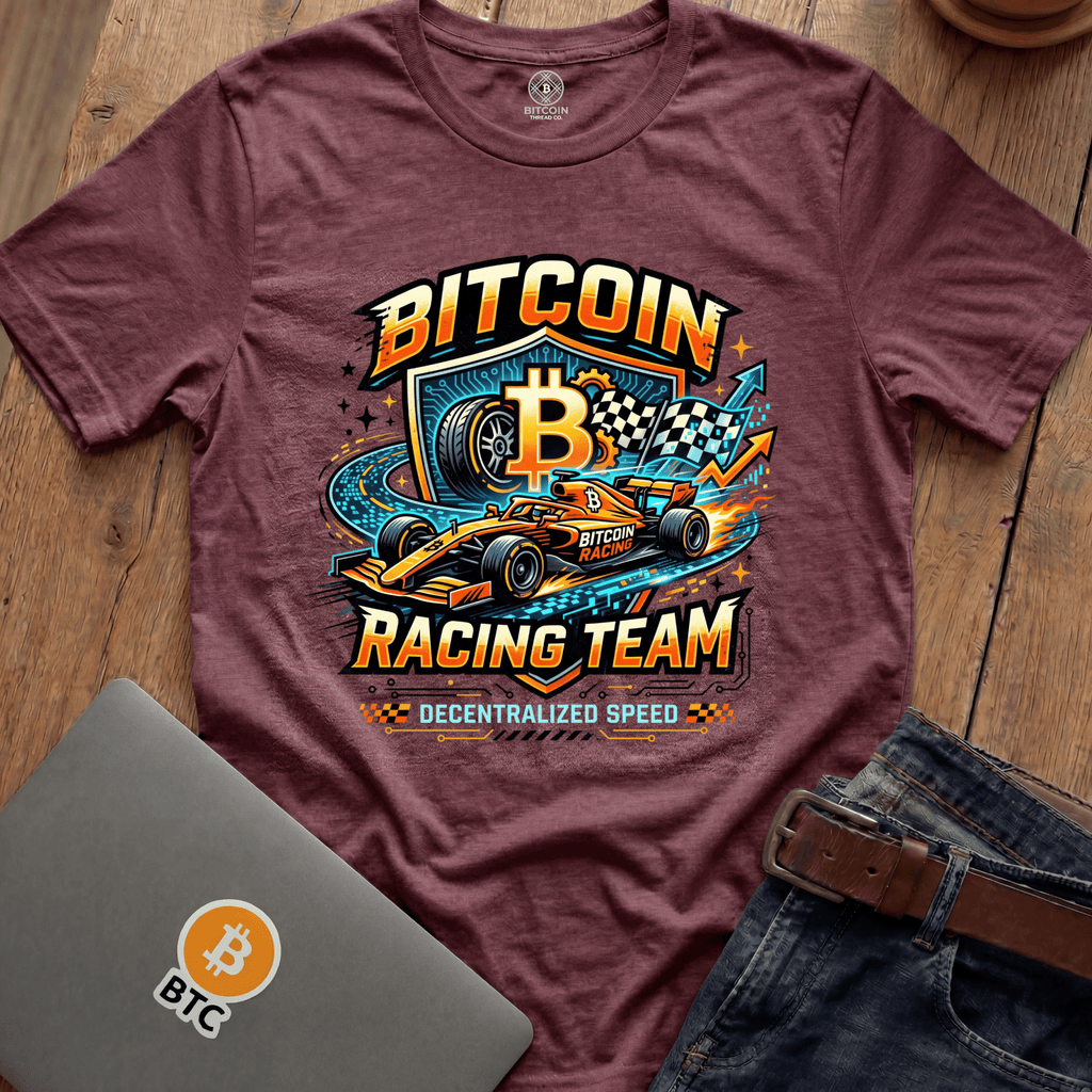 Bitcoin Racing Team Tees