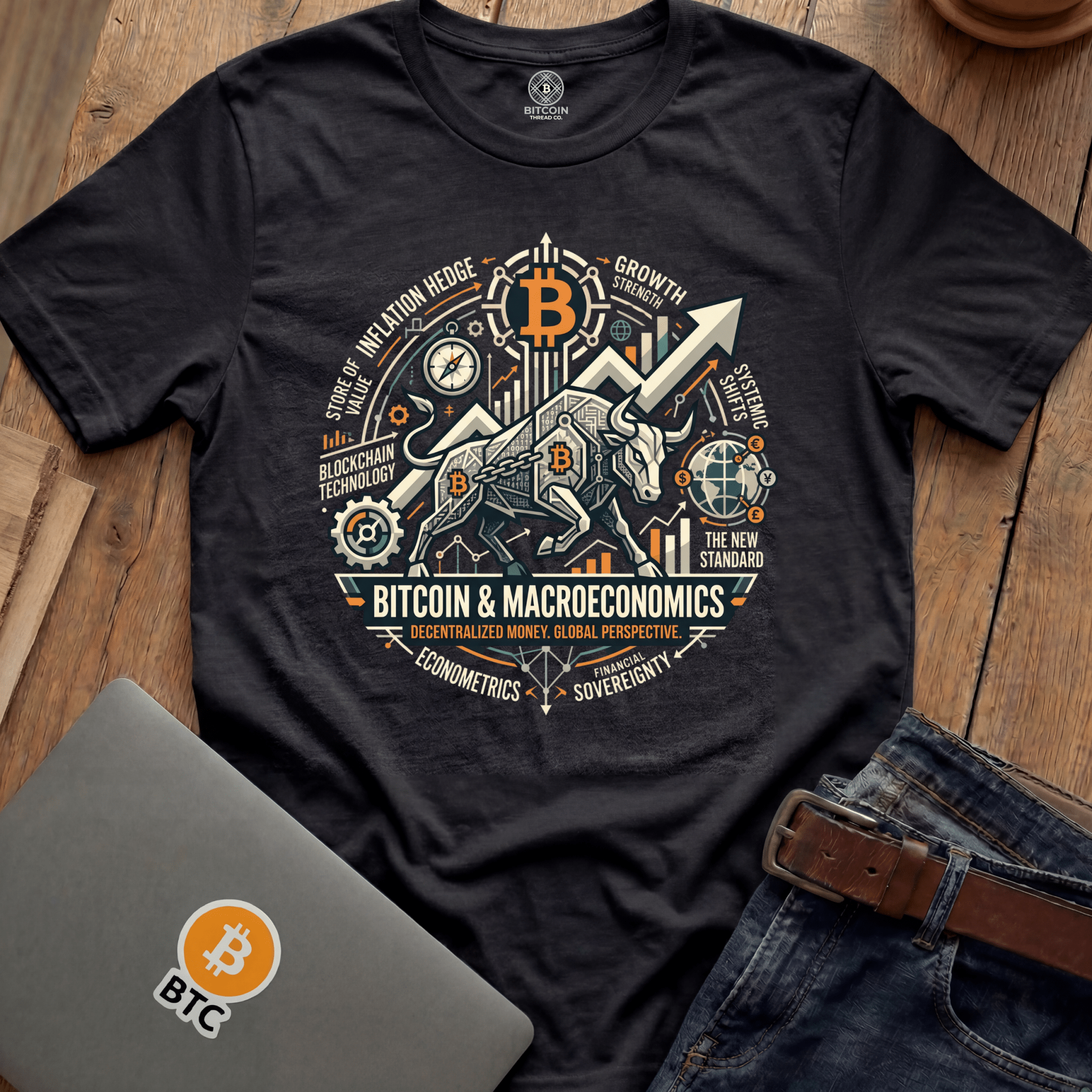 Bitcoin Macroeconomics Tees