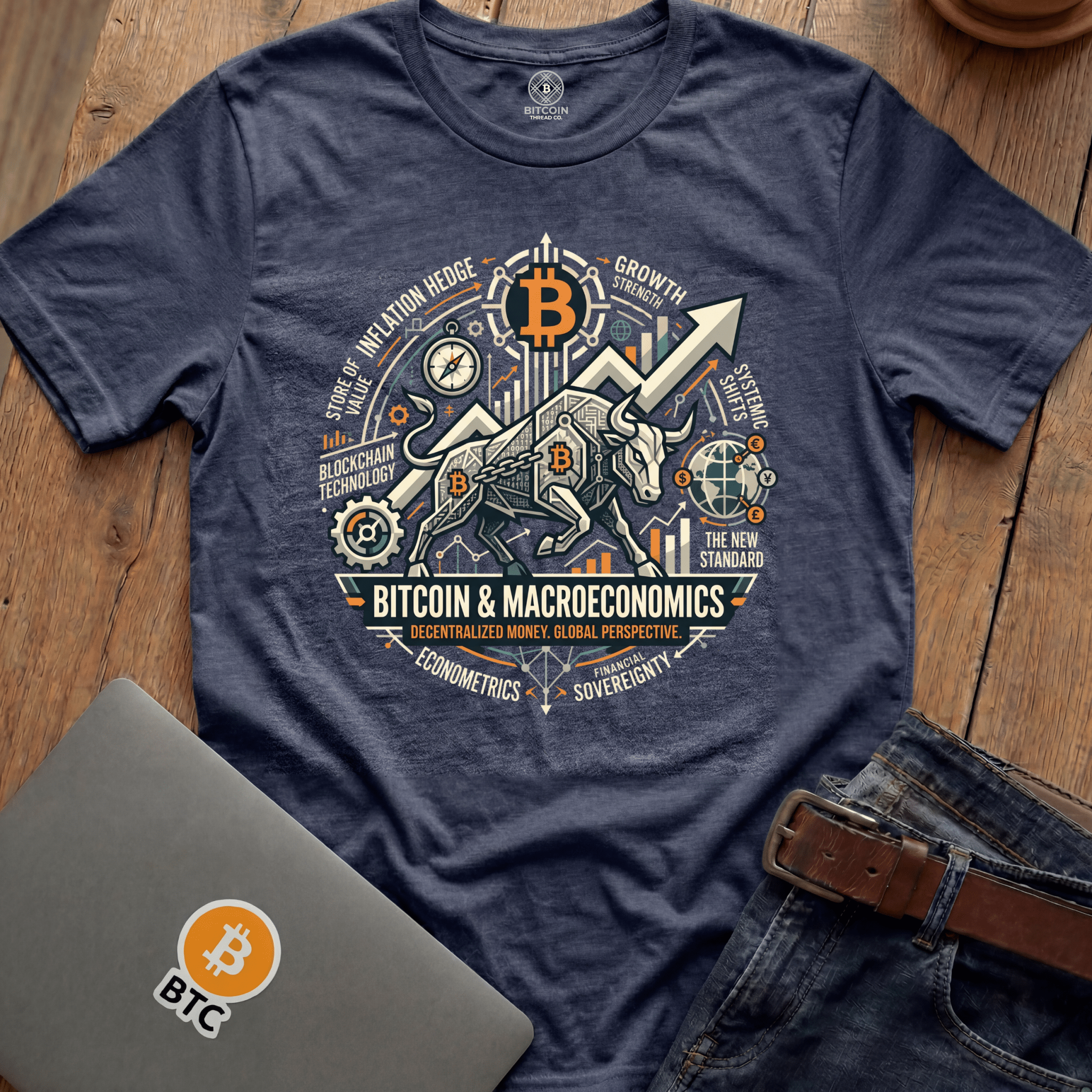 Bitcoin Macroeconomics Tees