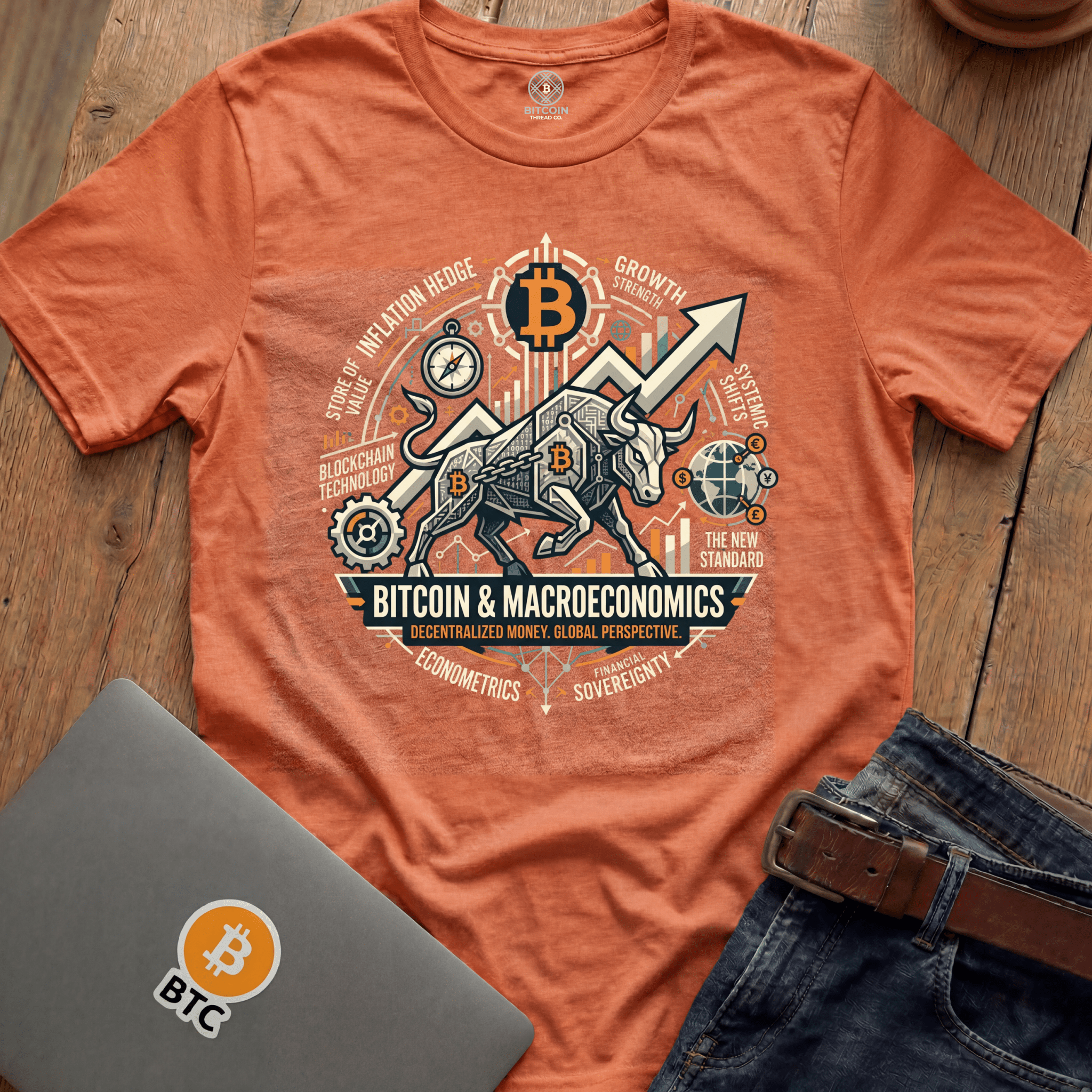 Bitcoin Macroeconomics Tees
