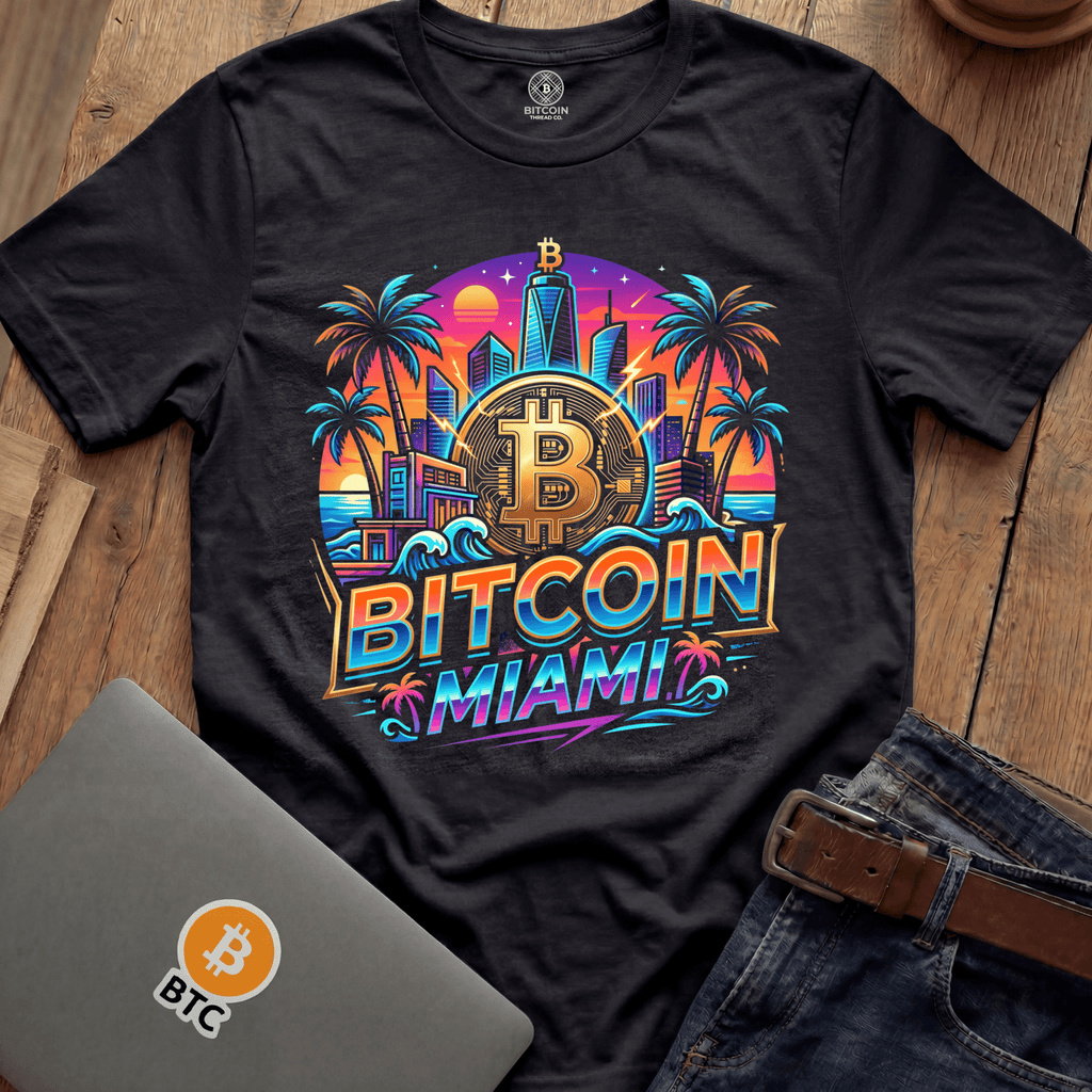 Bitcoin Miami Tees