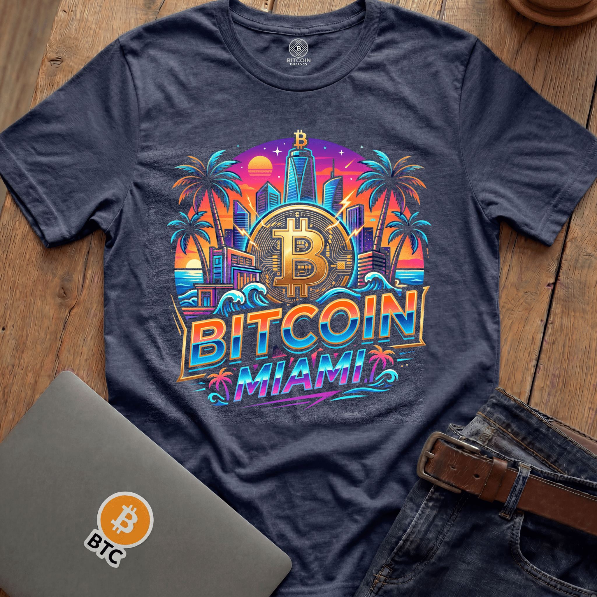Bitcoin Miami Tees