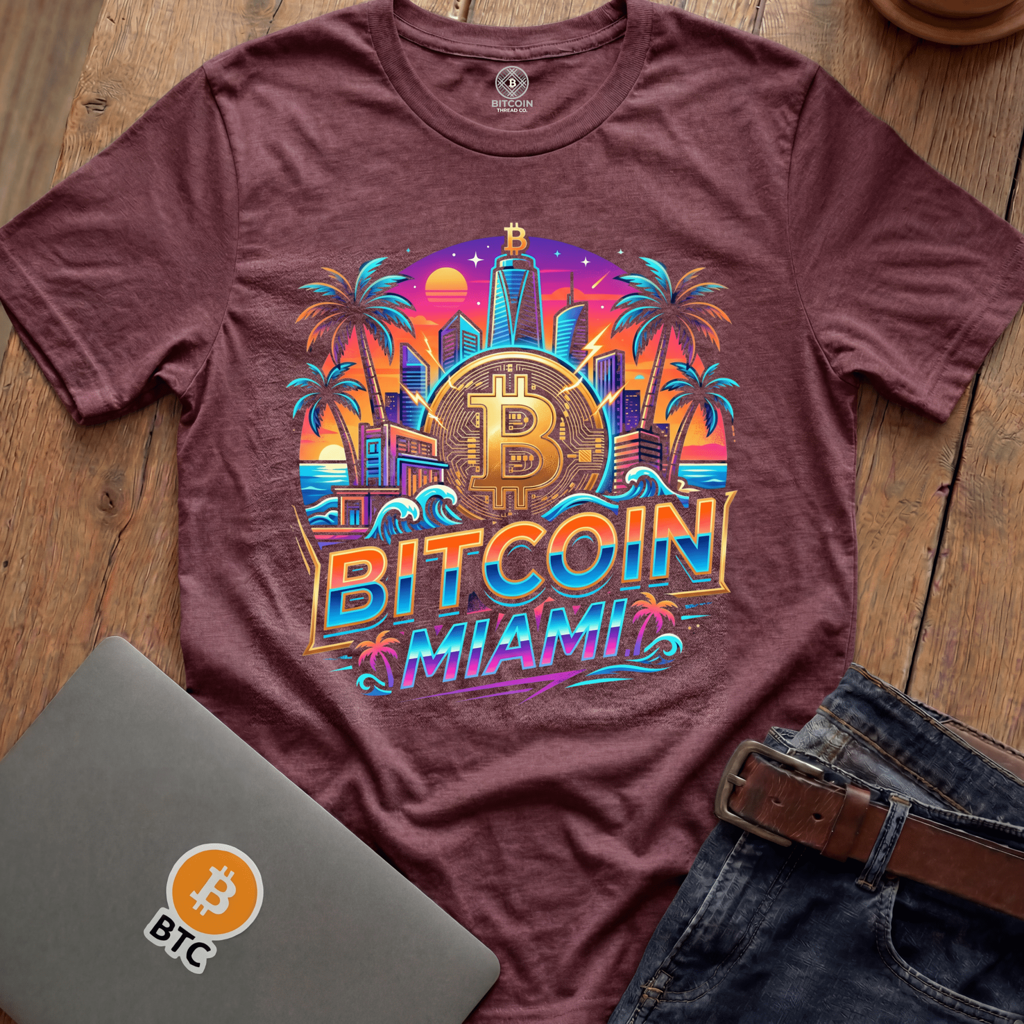 Bitcoin Miami Tees