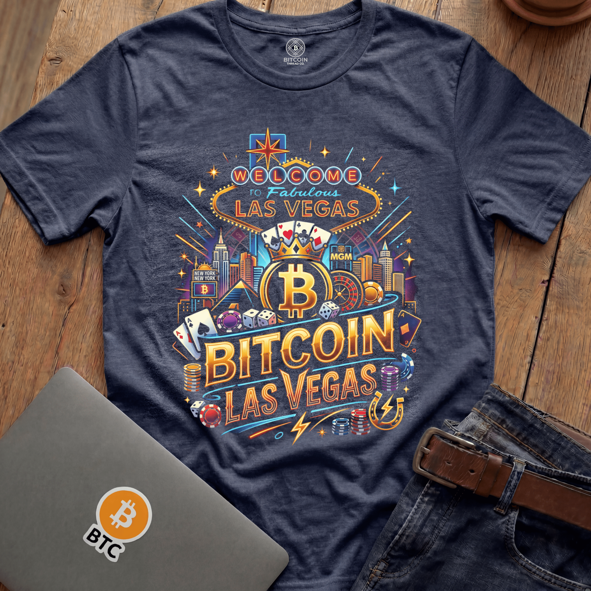 Bitcoin Las Vegas Tees