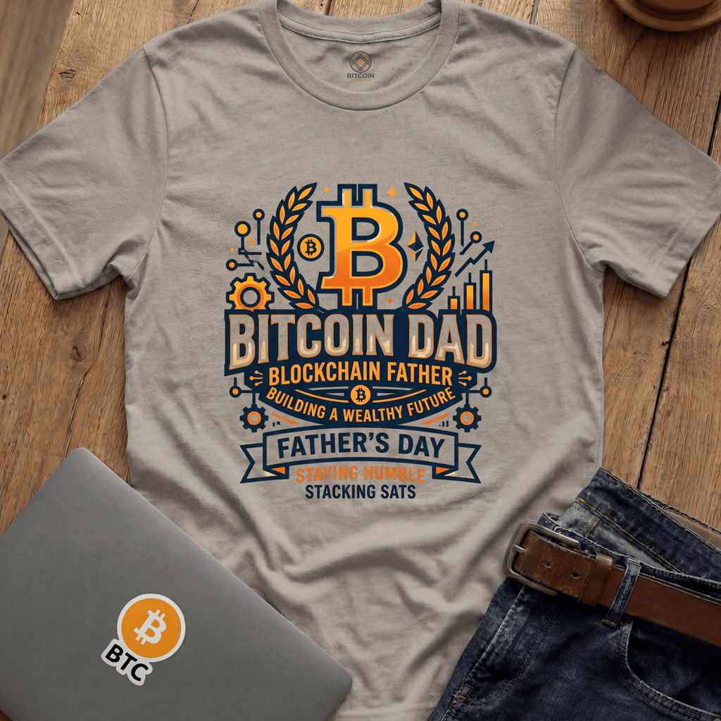 Blockchain Father Tees