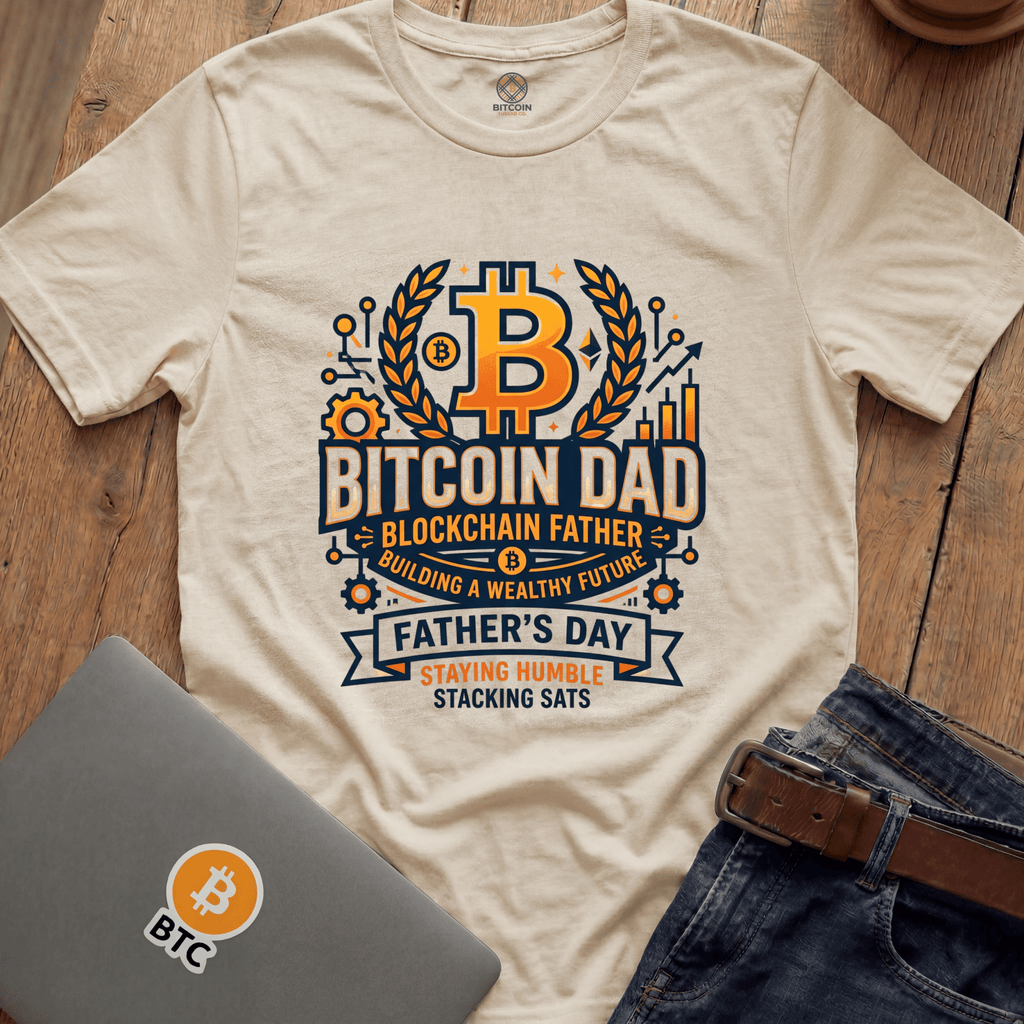 Blockchain Father Tees
