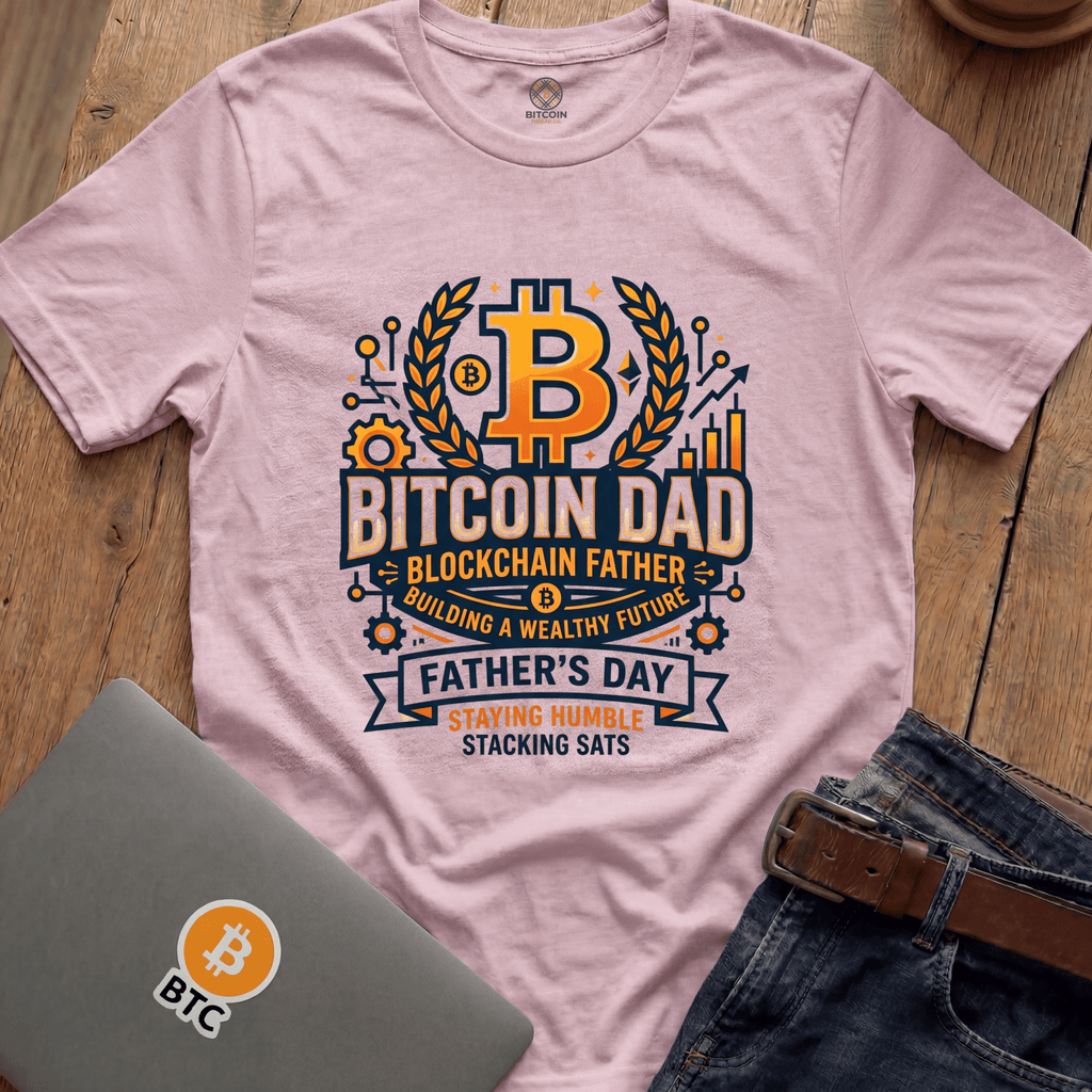 Blockchain Father Tees