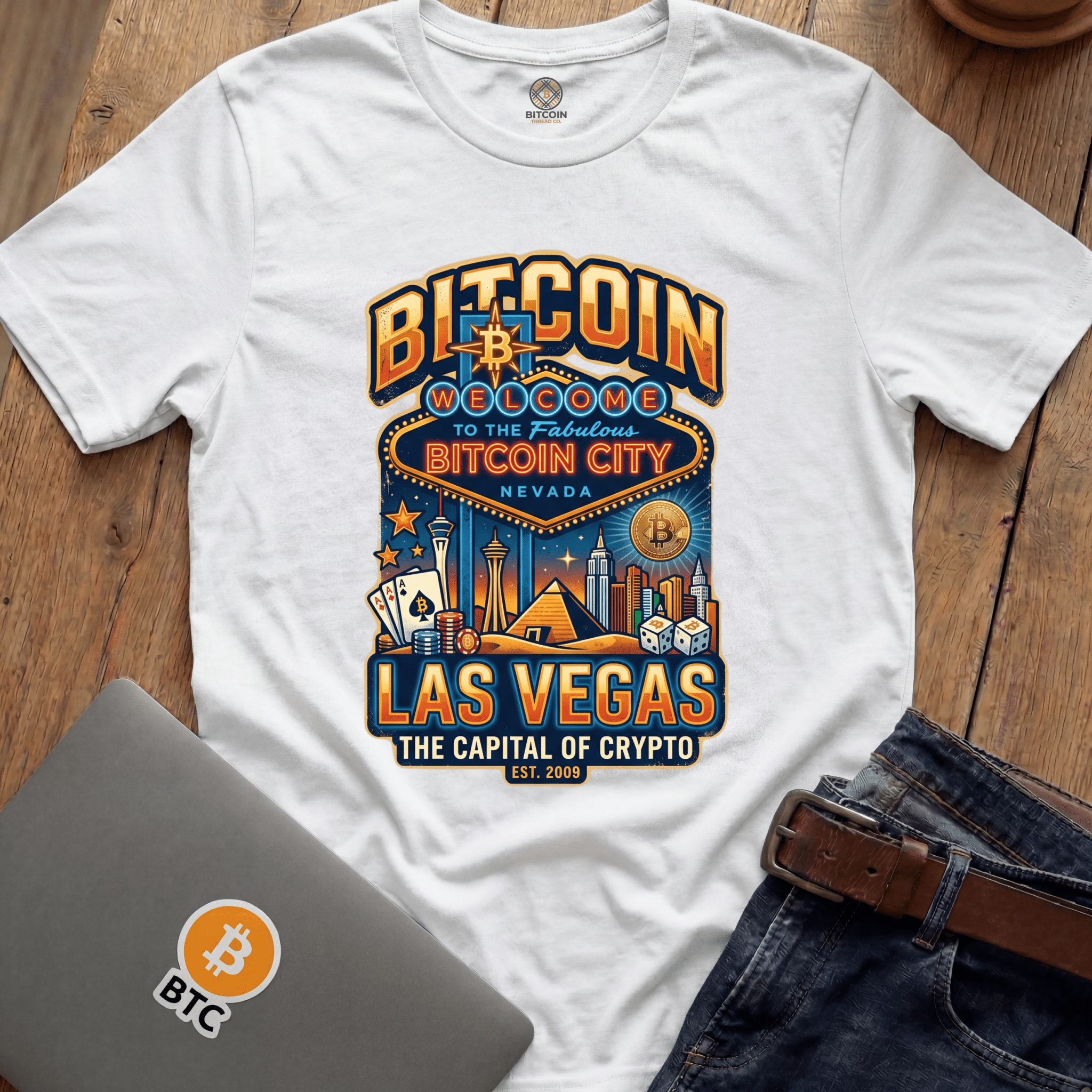 Fabulous Bitcoin City Tees